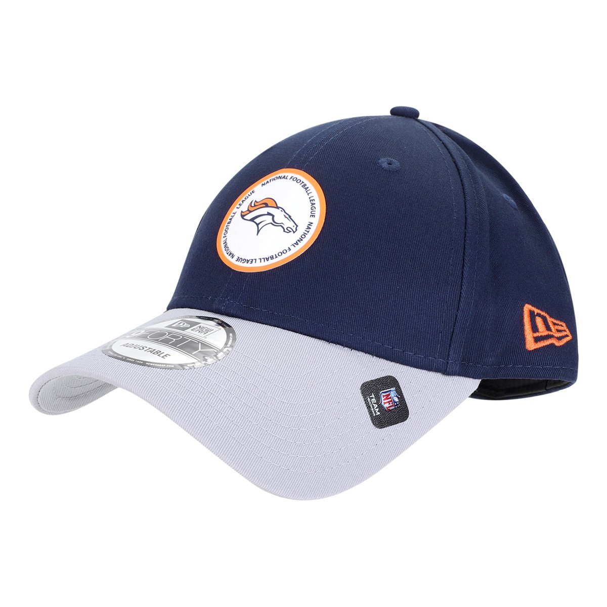 Boné New Era NFL Denver Broncos Aba Curva Snapback 940 Core Circle Osb