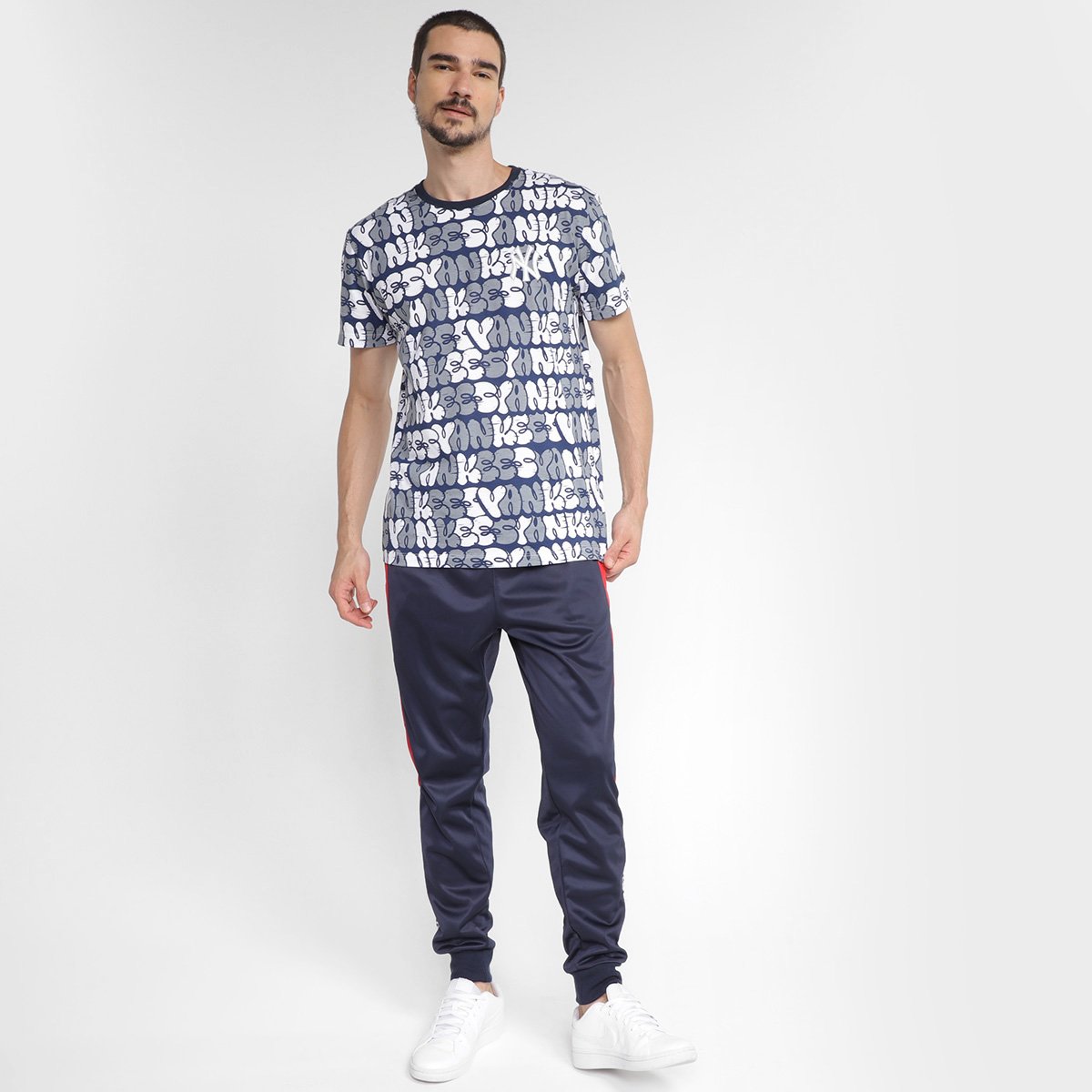 Calça New Era MLB New York Yankees Corw College Masculina - Tam: GG - 3