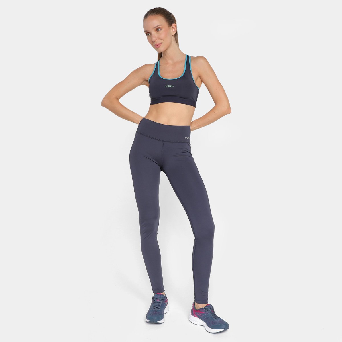 Calça Legging Olympikus Essential Feminina - Tam: P - 3
