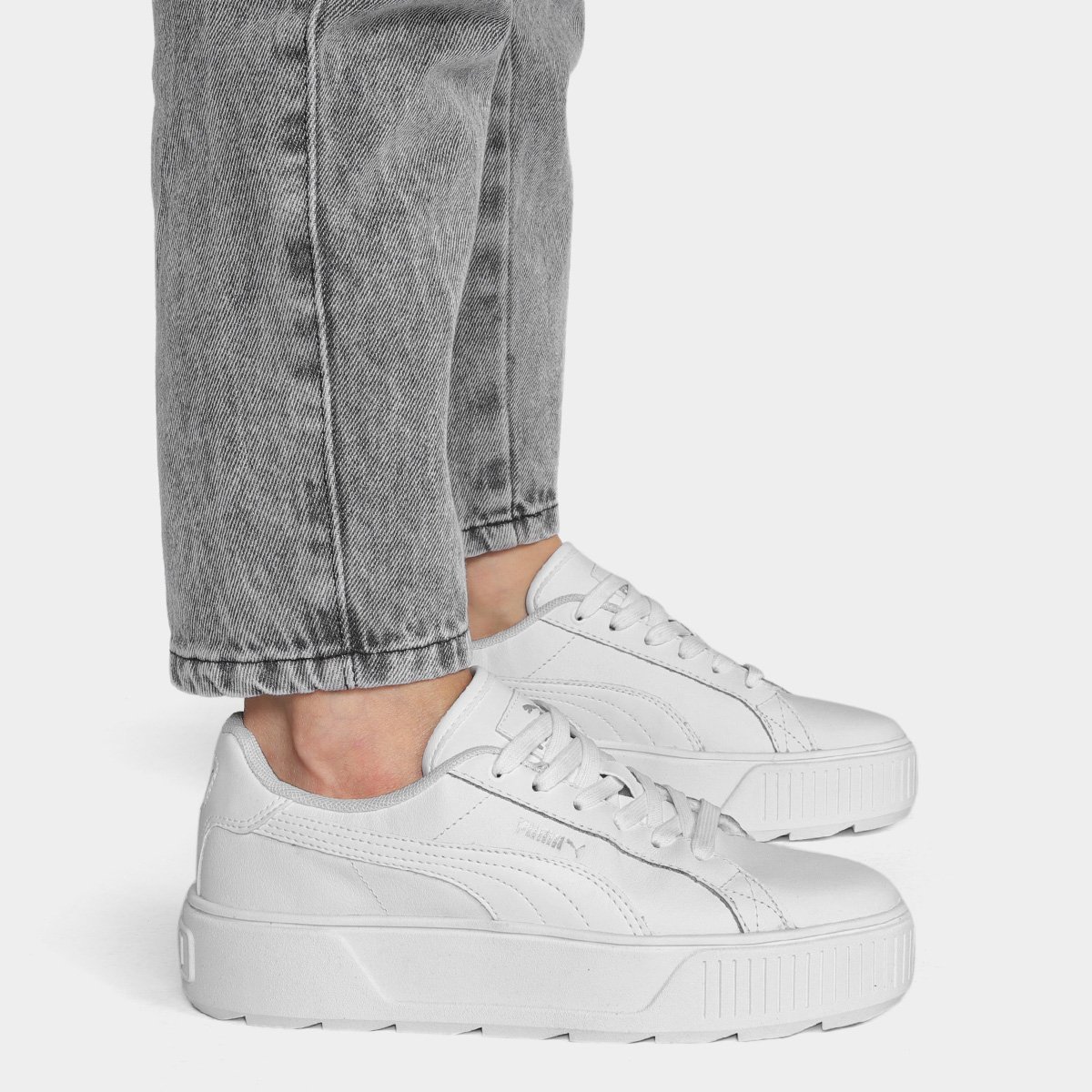 Tênis Couro Puma Karmen L BDP Feminino - Tam: 39 - 1