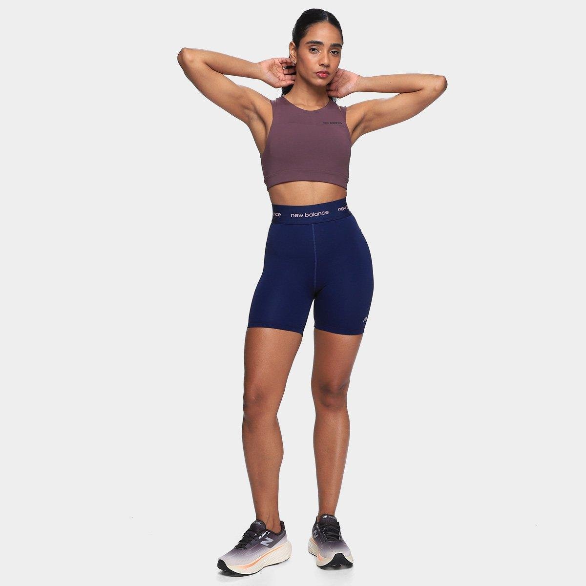 Bermuda New Balance Sport Essentials Active Feminina - Tam: P - 4