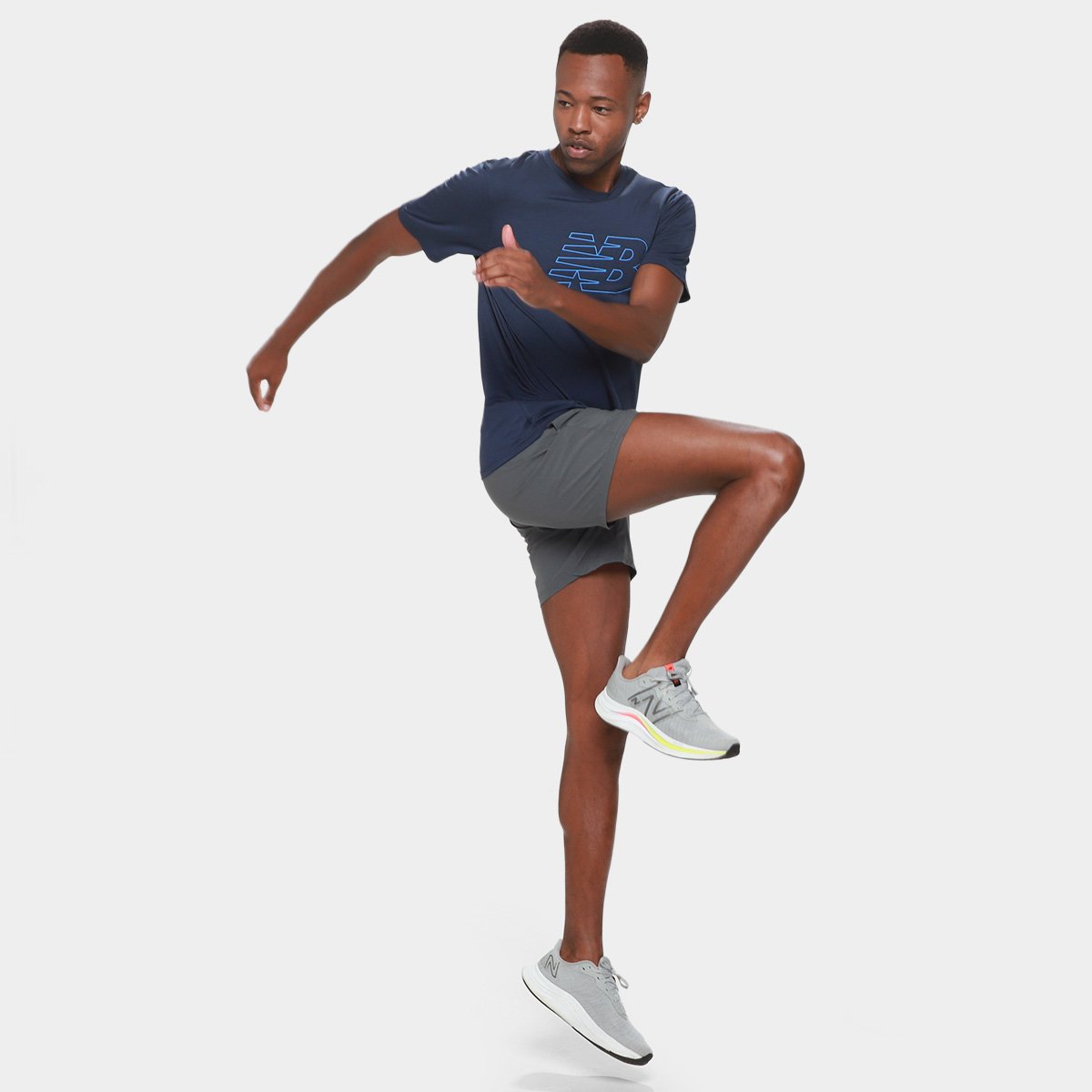 Camiseta New Balance Athletics Graphic Masculina - Tam: P - 3