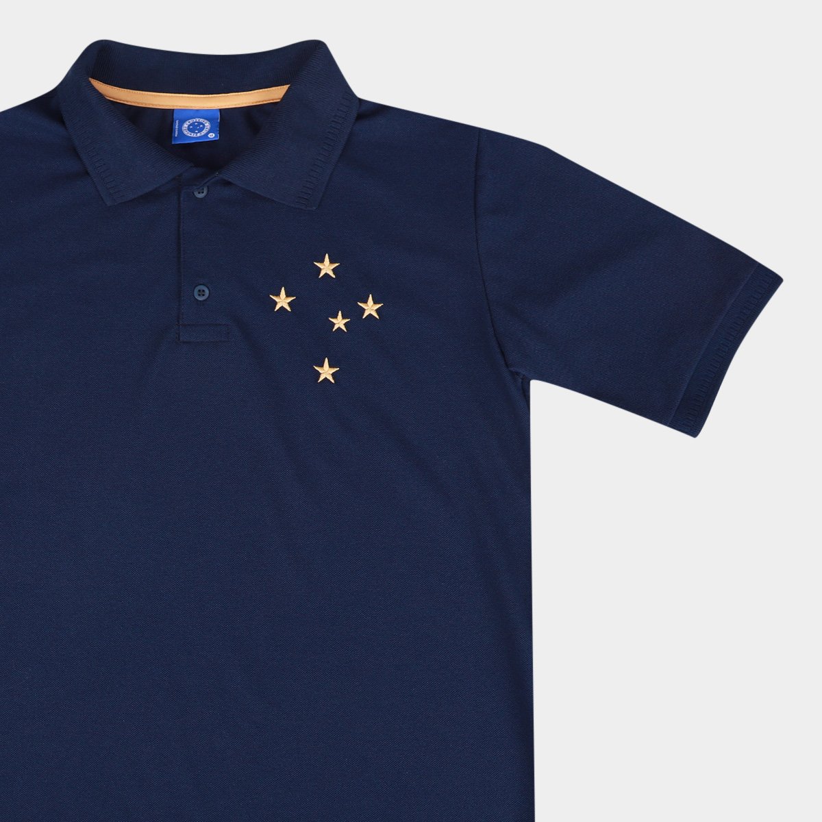 Camisa Polo Cruzeiro Estrela Dourada Masculina - Tam: EGG - 3
