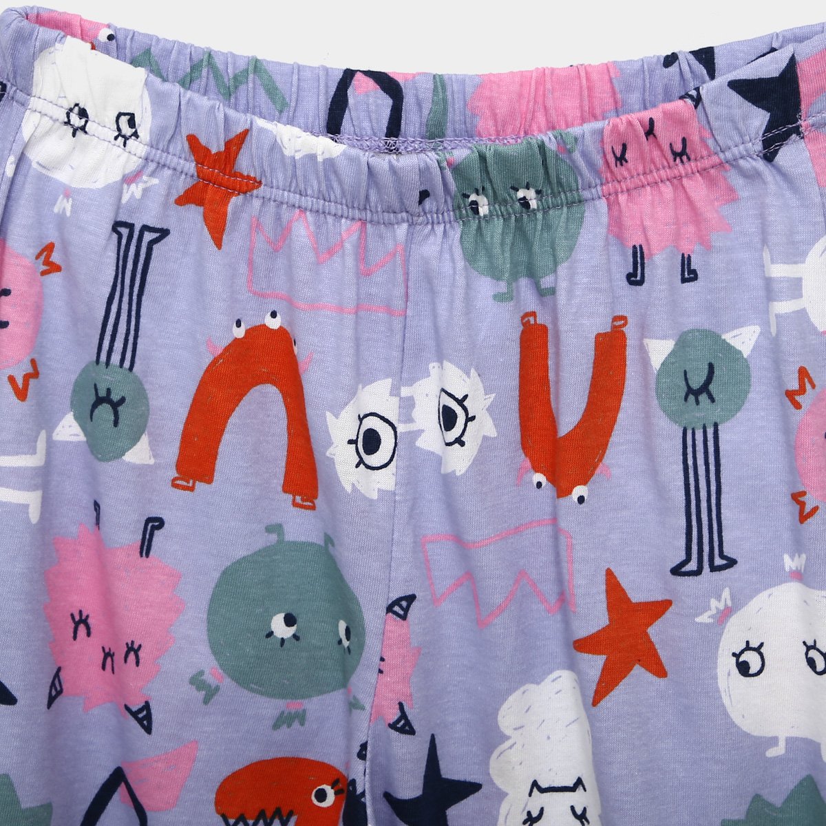 Pijama Infantil Longo Hering Kids Coração Menina - Tam: 1A - 2