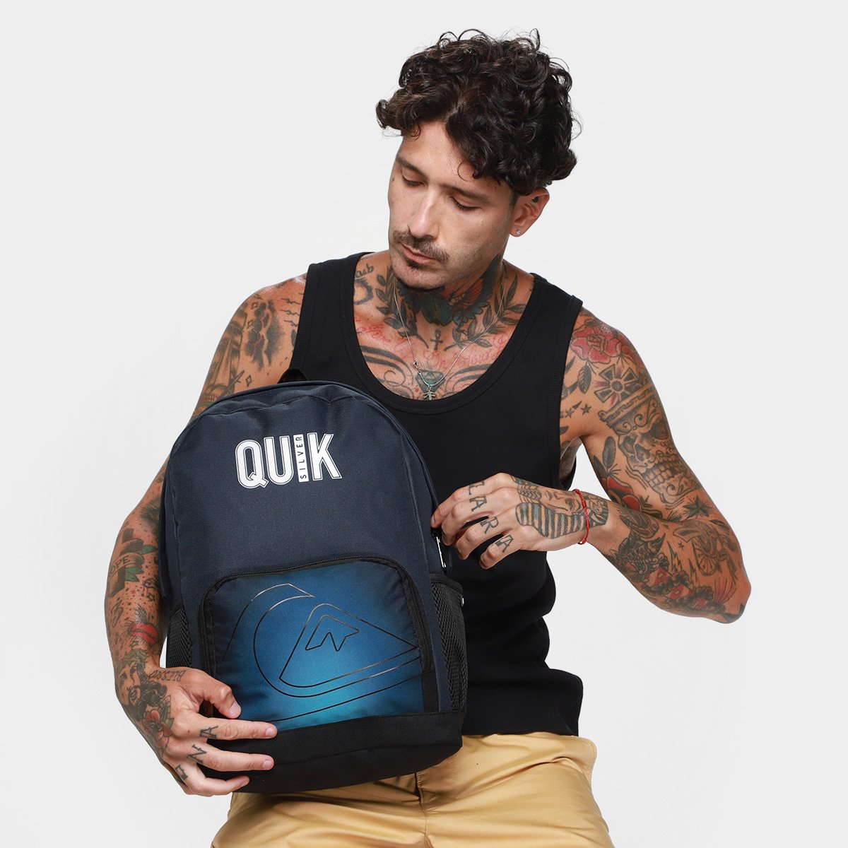 Mochila Quiksilver Pop 31 L Masculina - 1