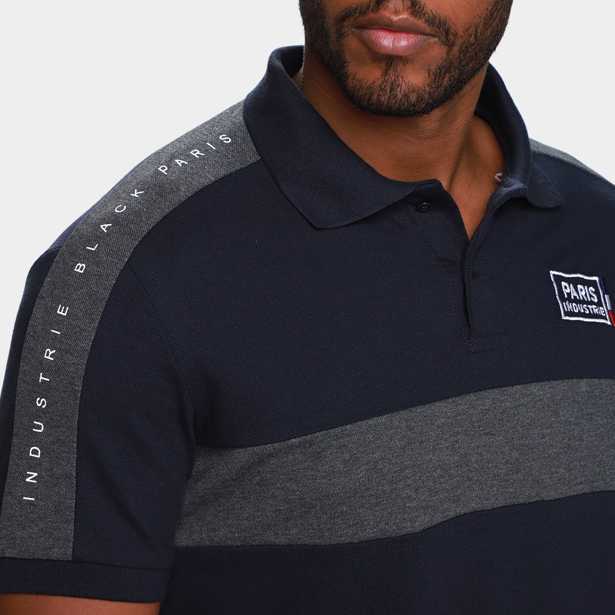 Camisa Polo Industrie Paris Masculina - Tam: P - 2