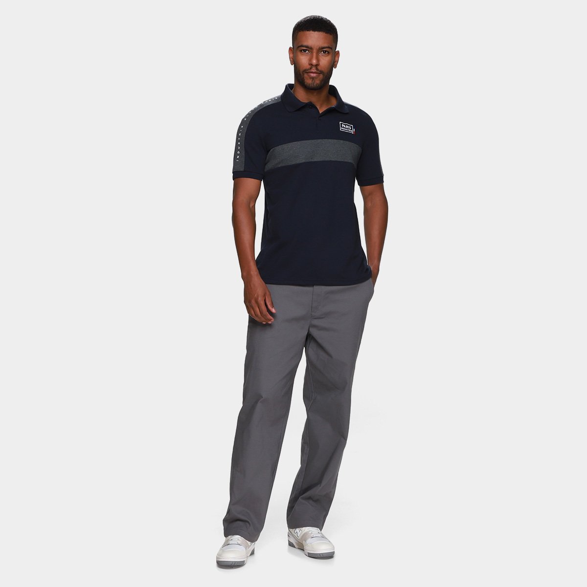 Camisa Polo Industrie Paris Masculina - Tam: P - 3