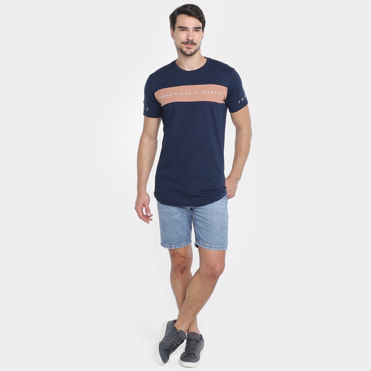 Camiseta Industrie Saint Germain Masculina - Tam: M - 3