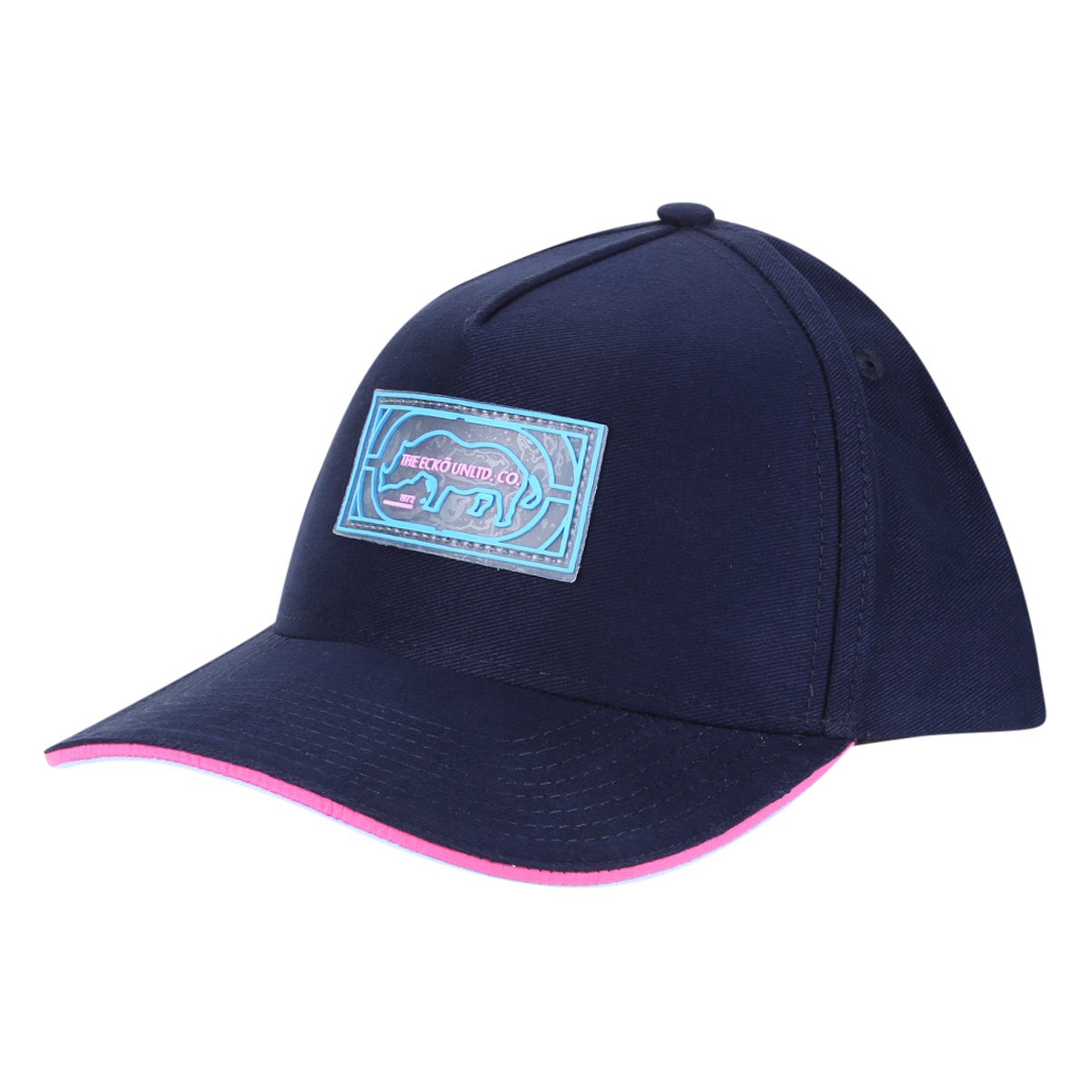 Boné Ecko Aba Curva Snapback Neon Lines Masculina