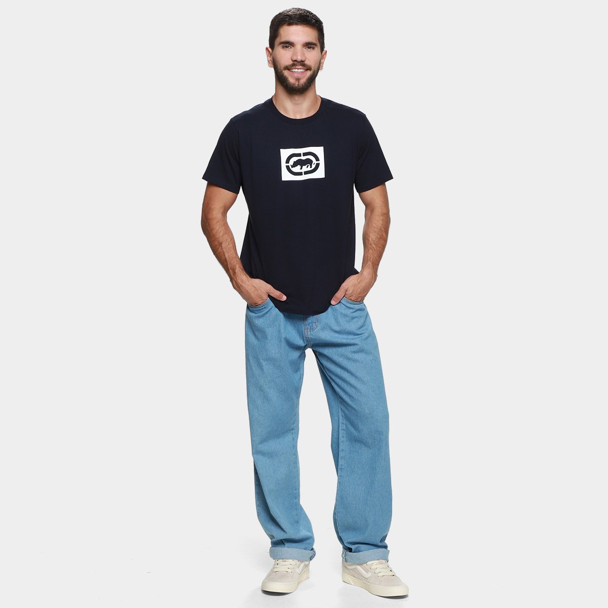 Camiseta Ecko Unltd Box2 Masculina - Tam: GG - 4