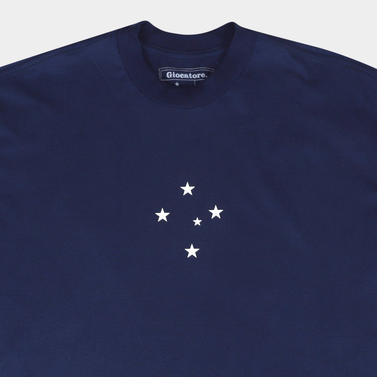 Camiseta Oversized Cruzeiro Estrelas Masculina - Tam: P - 4
