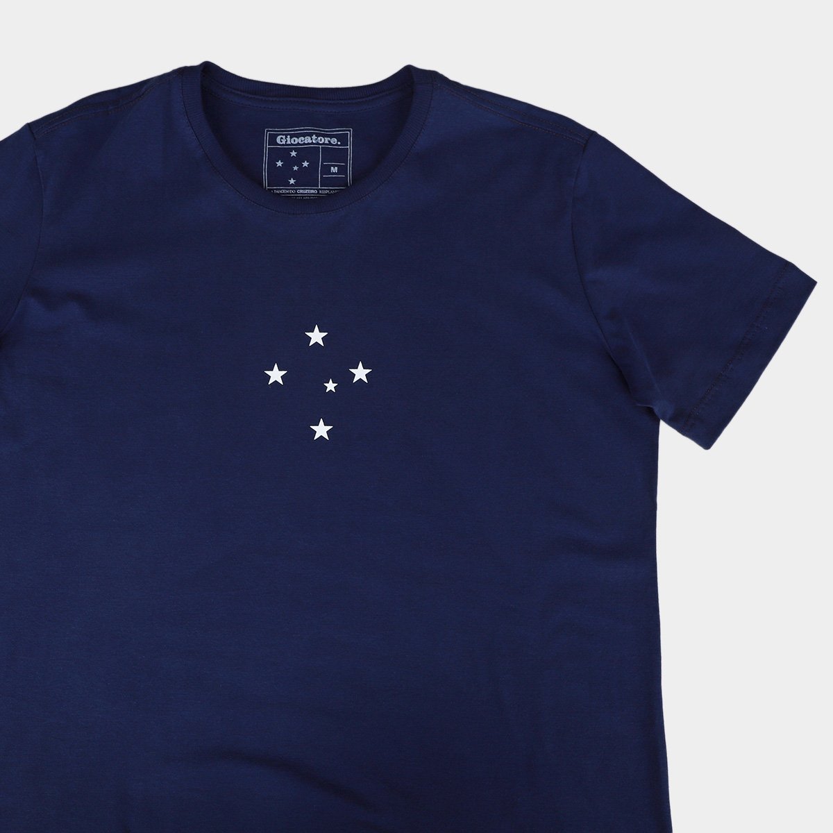 Camiseta Cruzeiro Estrelas Tradicional Masculina - Tam: EGG - 4