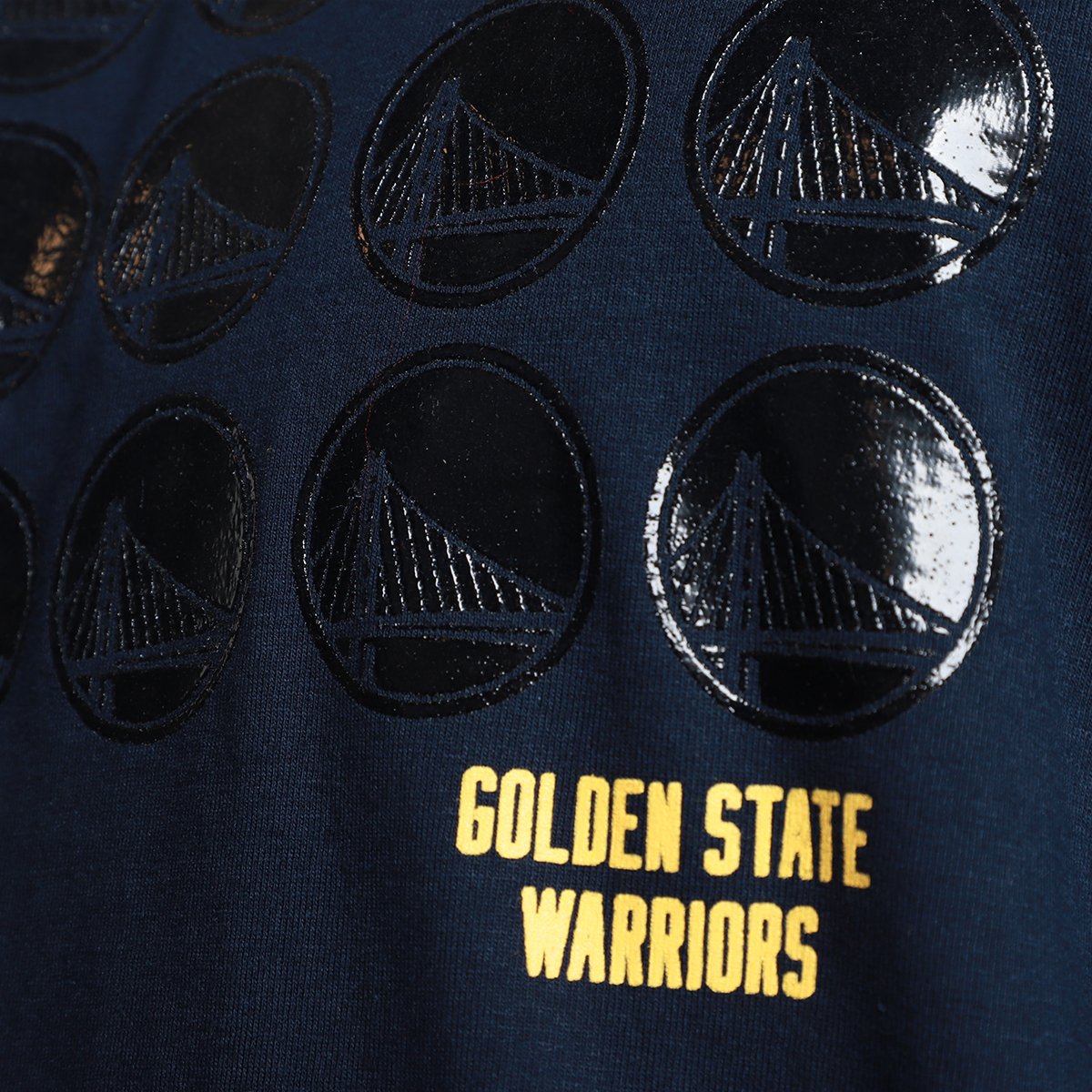 Camiseta NBA Golden State Warriors Mitchell & Ness Masculina - Tam: P - 3