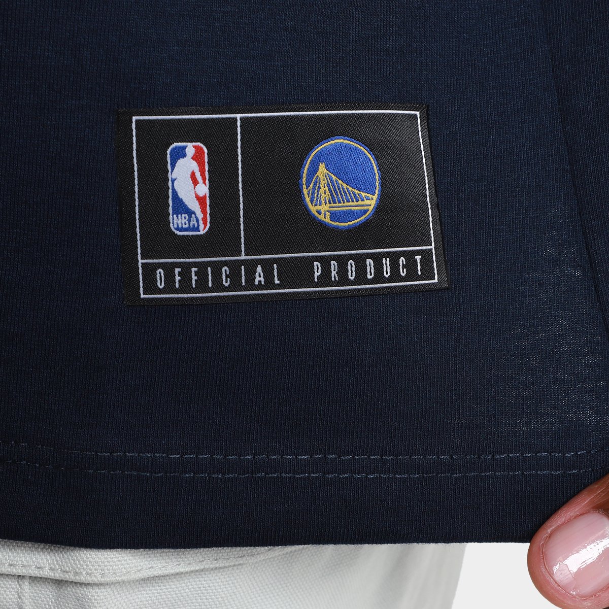 Camiseta NBA Golden State Warriors Mitchell & Ness Masculina - Tam: P - 4