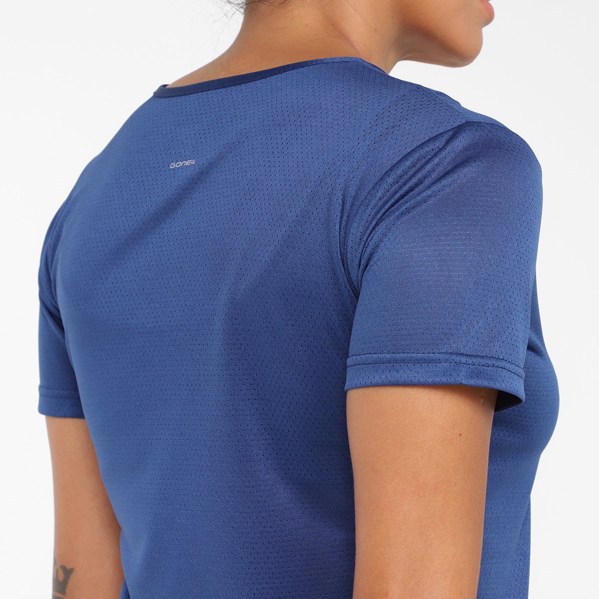 camiseta gonew mescla fast feminina