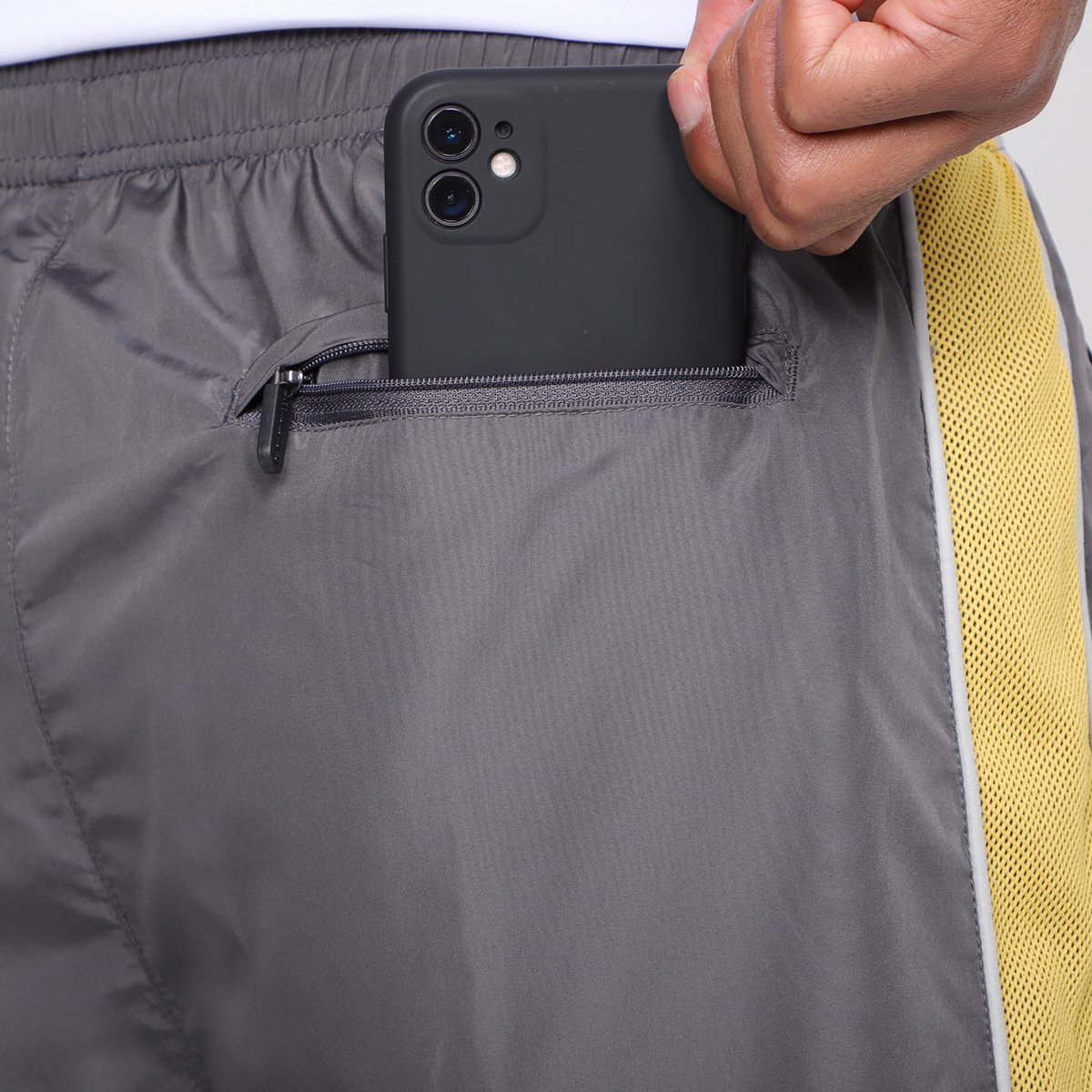 Bermuda Gonew 7" Recorte Lateral Masculina - Tam: P - 2