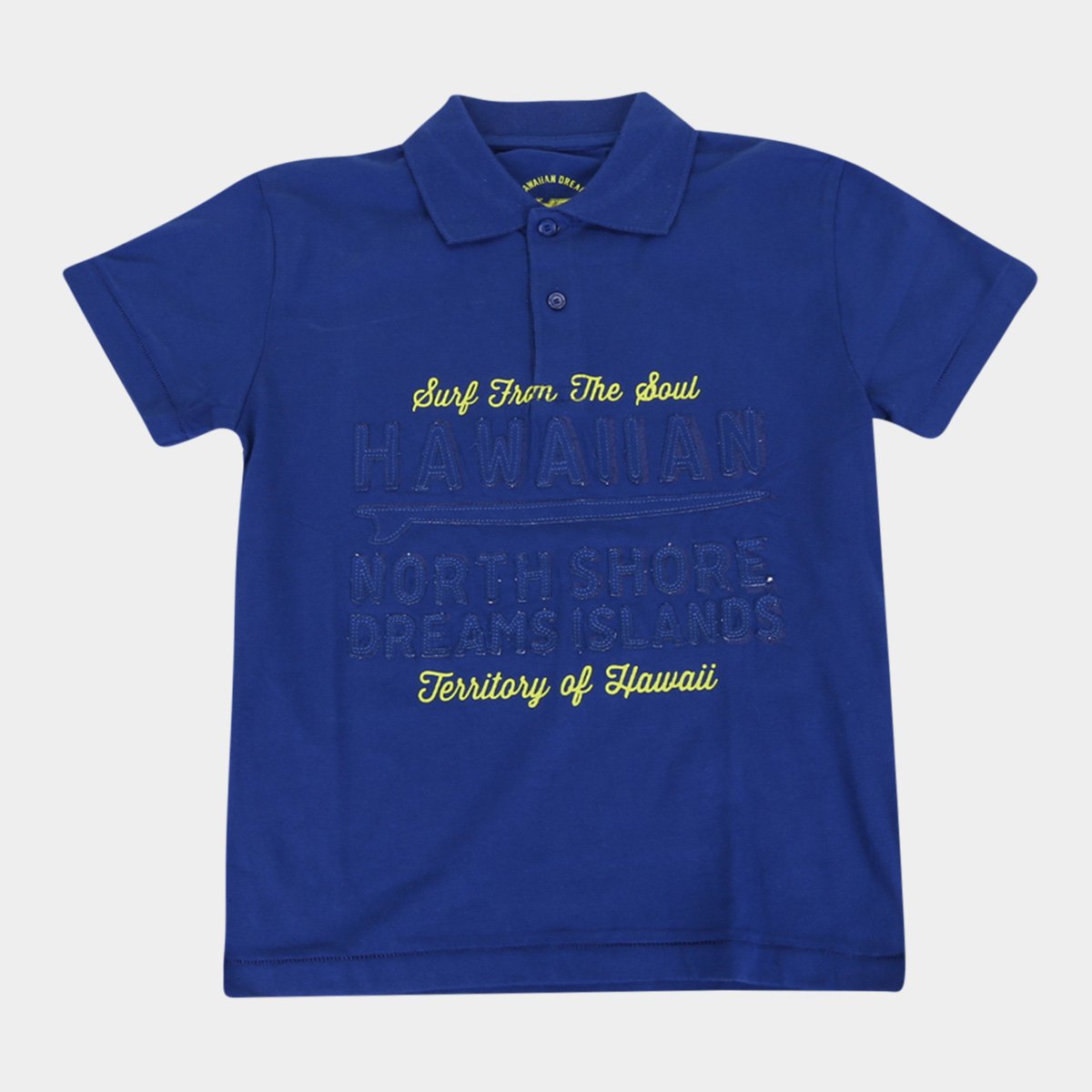 Camisa Polo Infantil HD Estampada Masculina