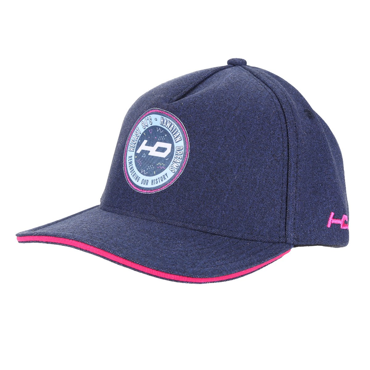 Boné HD Aba Curva Snapback Recast 84's