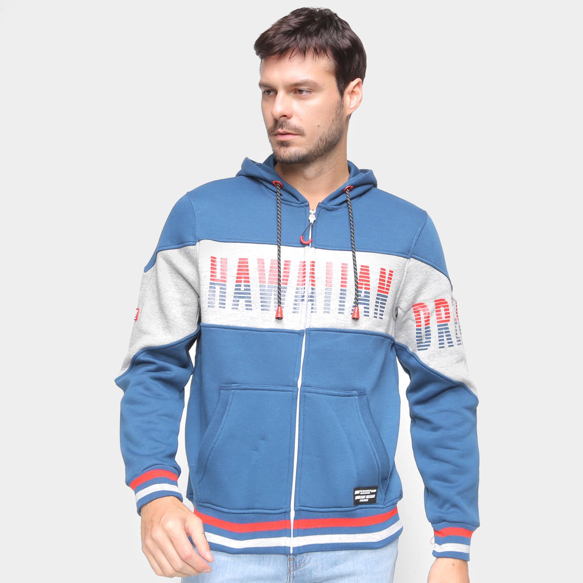 Jaqueta Moletom HD Gang Duo Color Masculina