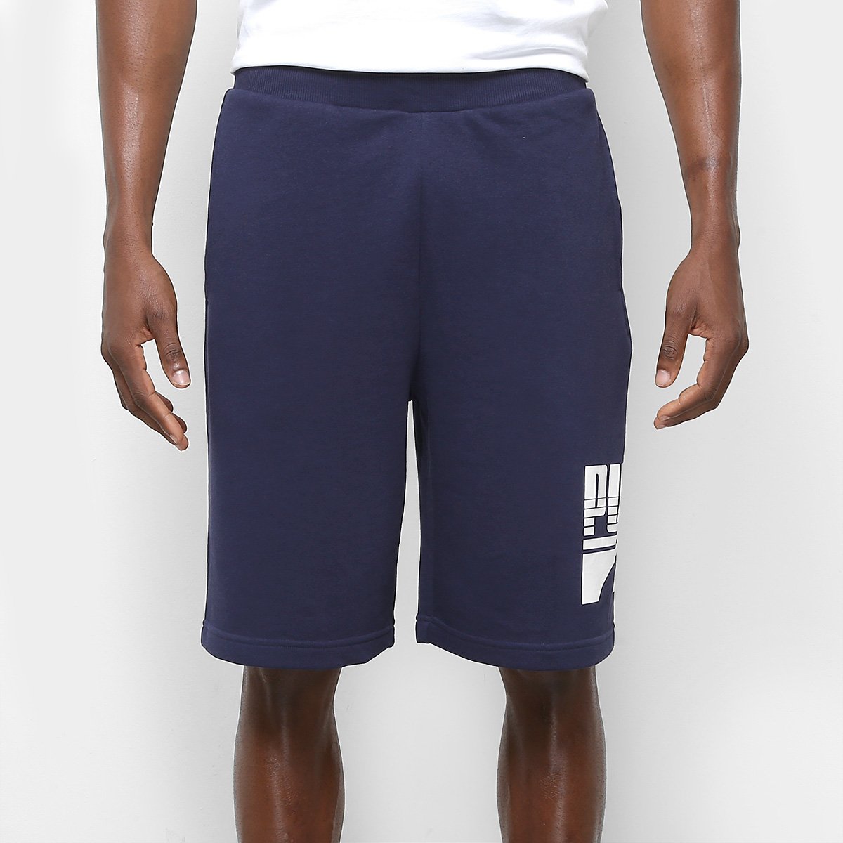Bermuda Moletom Puma Rebel 9 Masculina