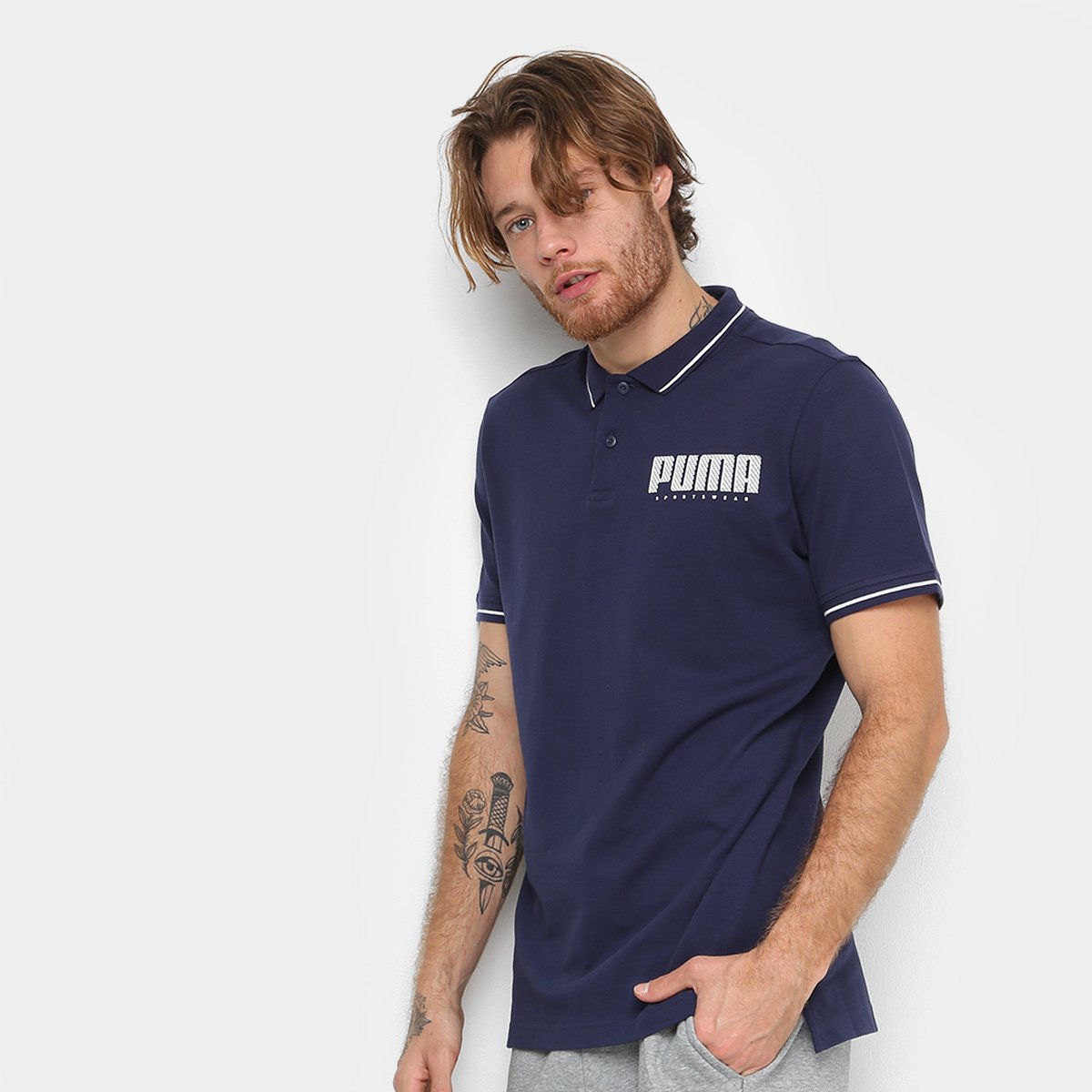 camisa polo puma netshoes