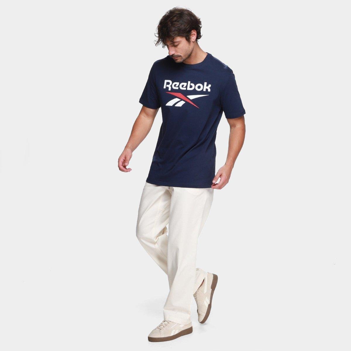 Camiseta Reebok Oportunity Logo Masculina - Tam: M - 3