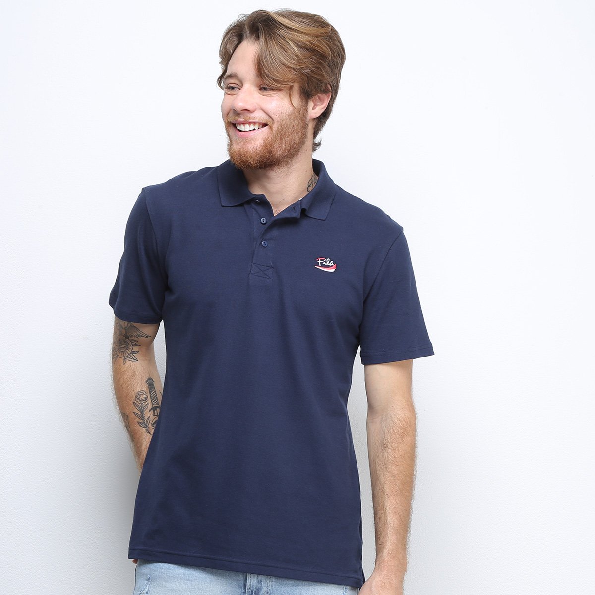 Camisa Polo Fila Overpass Masculina