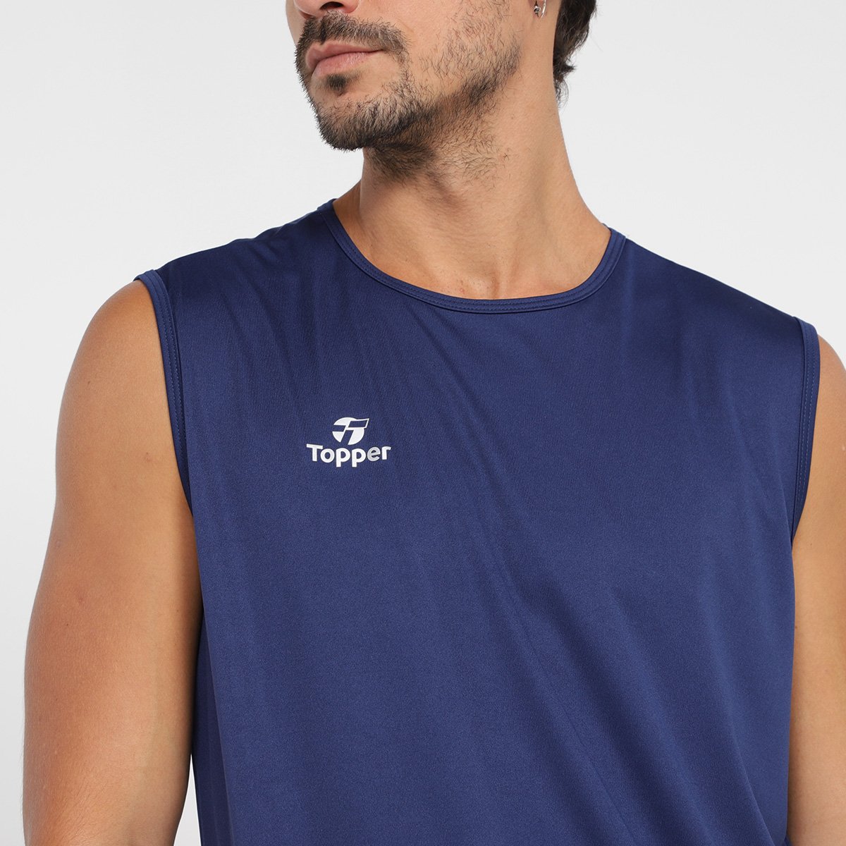 Camiseta Regata Treino Topper Classic New Masculina - Tam: P - 2