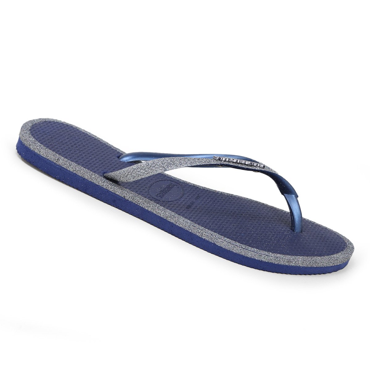 Chinelo Havaianas Slim Glitter Contour Feminina - Tam: 39/40 - 1