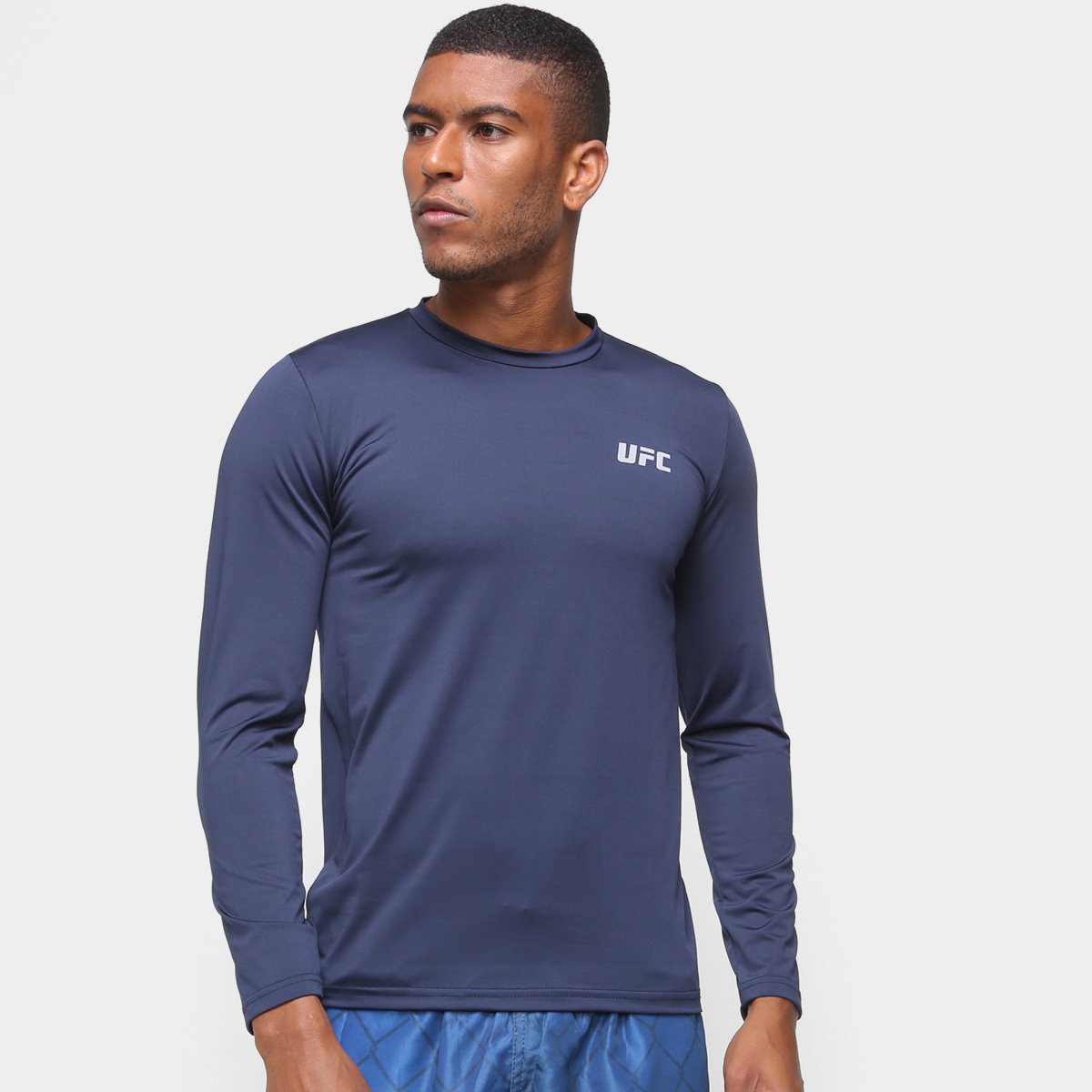 Camiseta de Compressão UFC Manga Longa Masculina