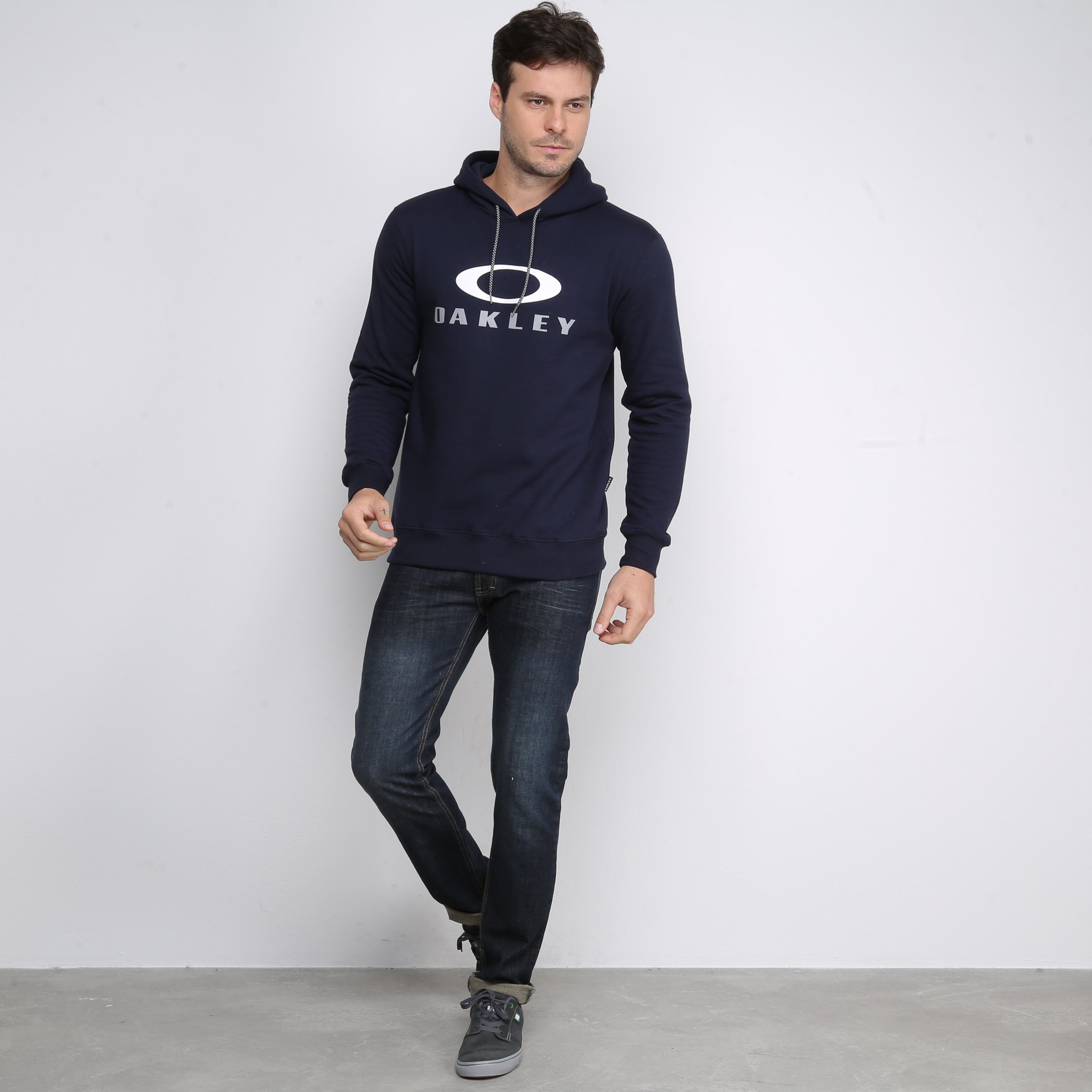 Moletom Oakley Dual C/ Capuz Masculino - Tam: M - 2