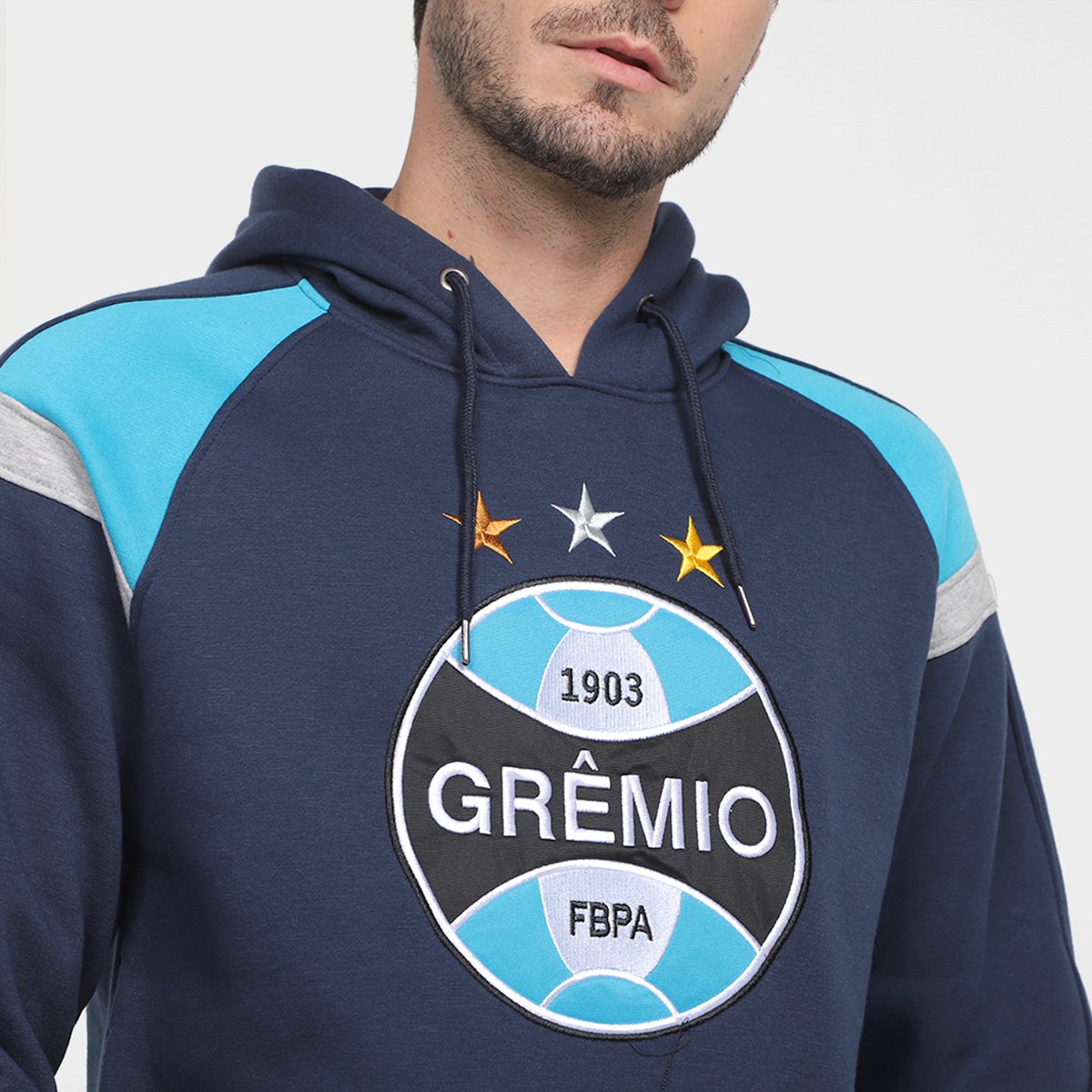 Moletom Grêmio SPR C/ Capuz Masculino - Tam: EGG - 2