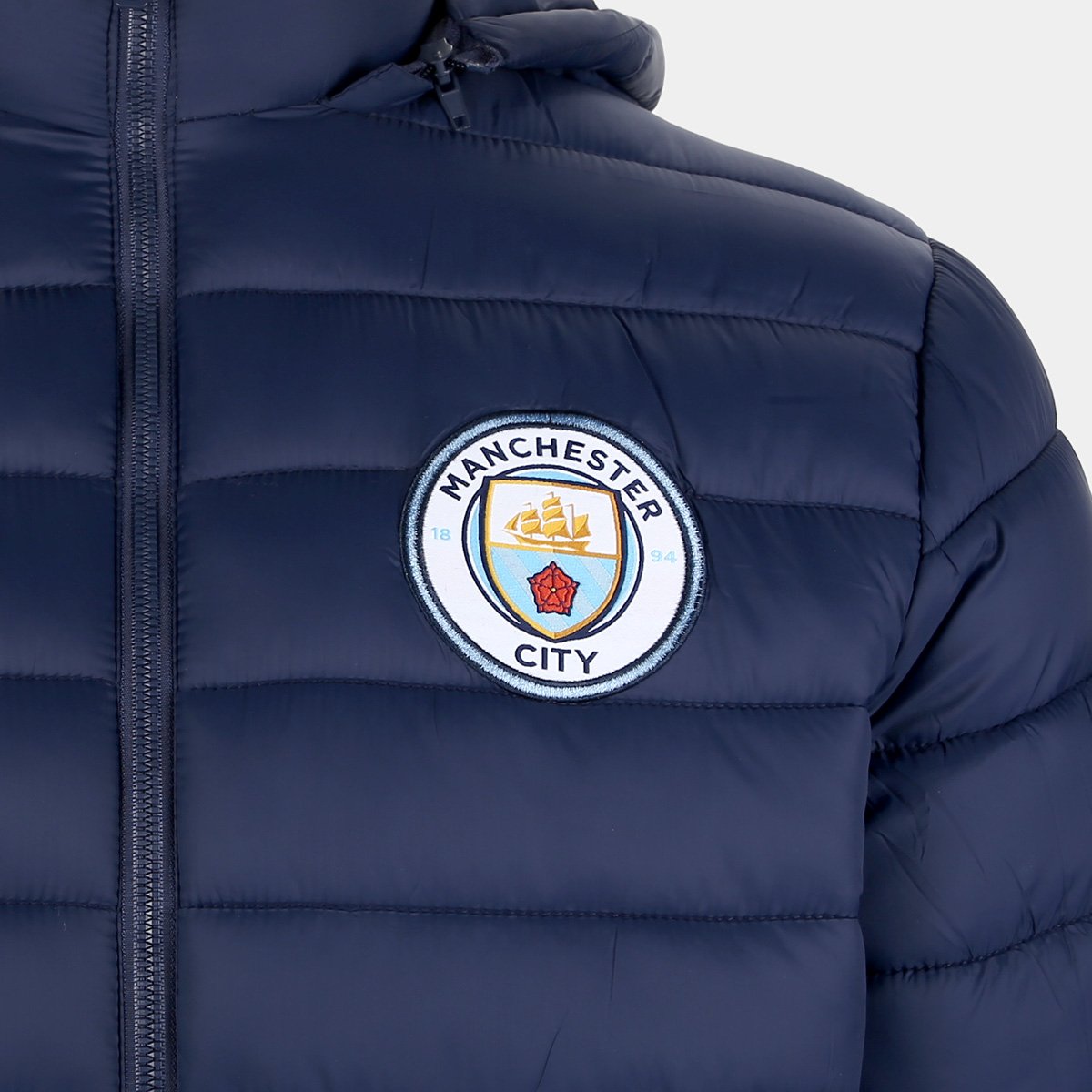 Jaqueta Manchester City SPR C/ Capuz Masculina - Tam: P - 2