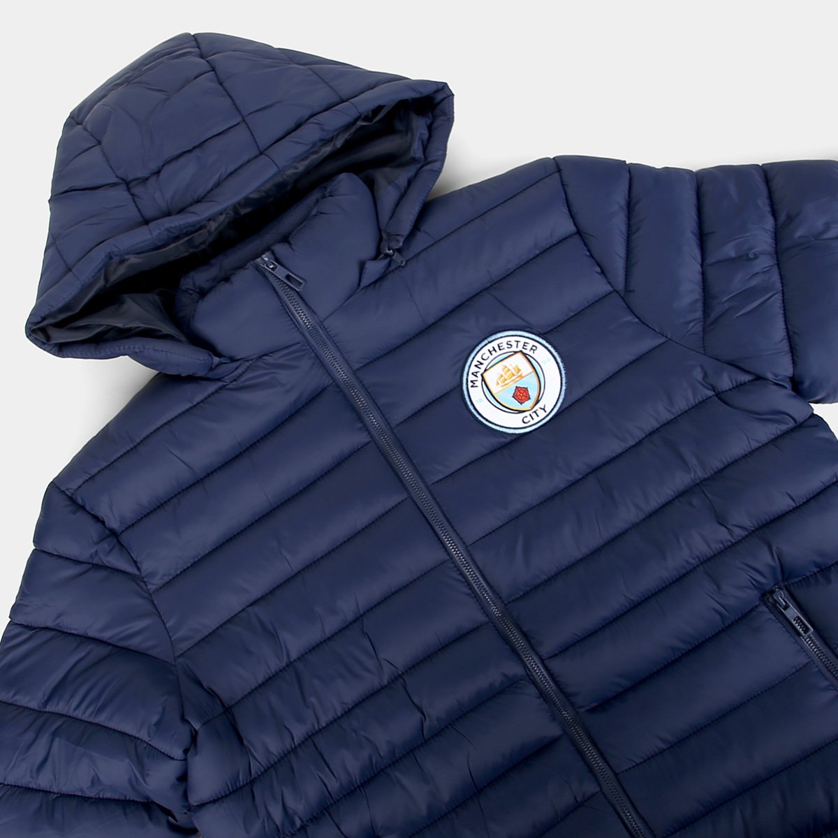 Jaqueta Manchester City SPR C/ Capuz Masculina - Tam: P - 3