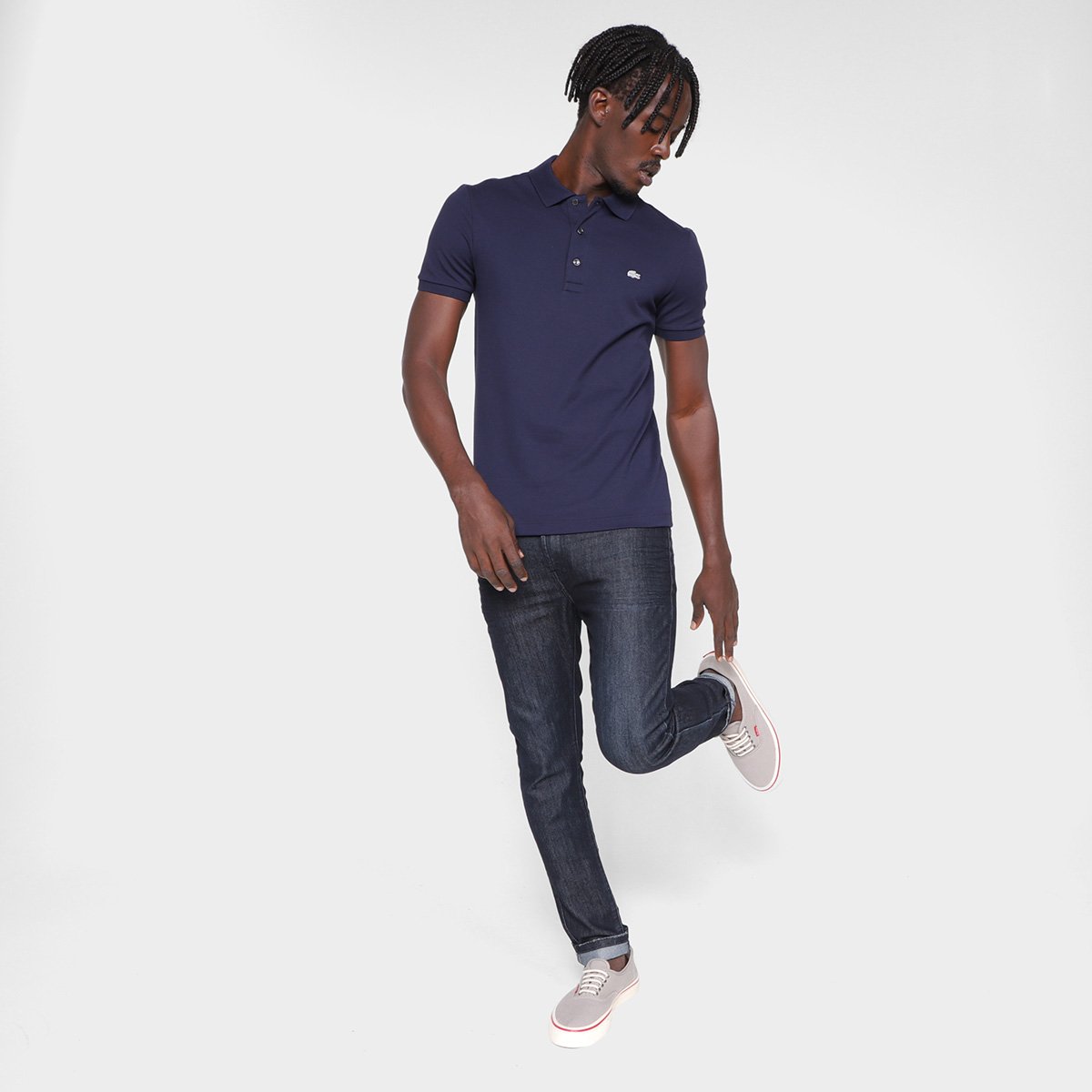 Camisa Polo Lacoste Slim Fit Masculina - Tam: EGG - 3
