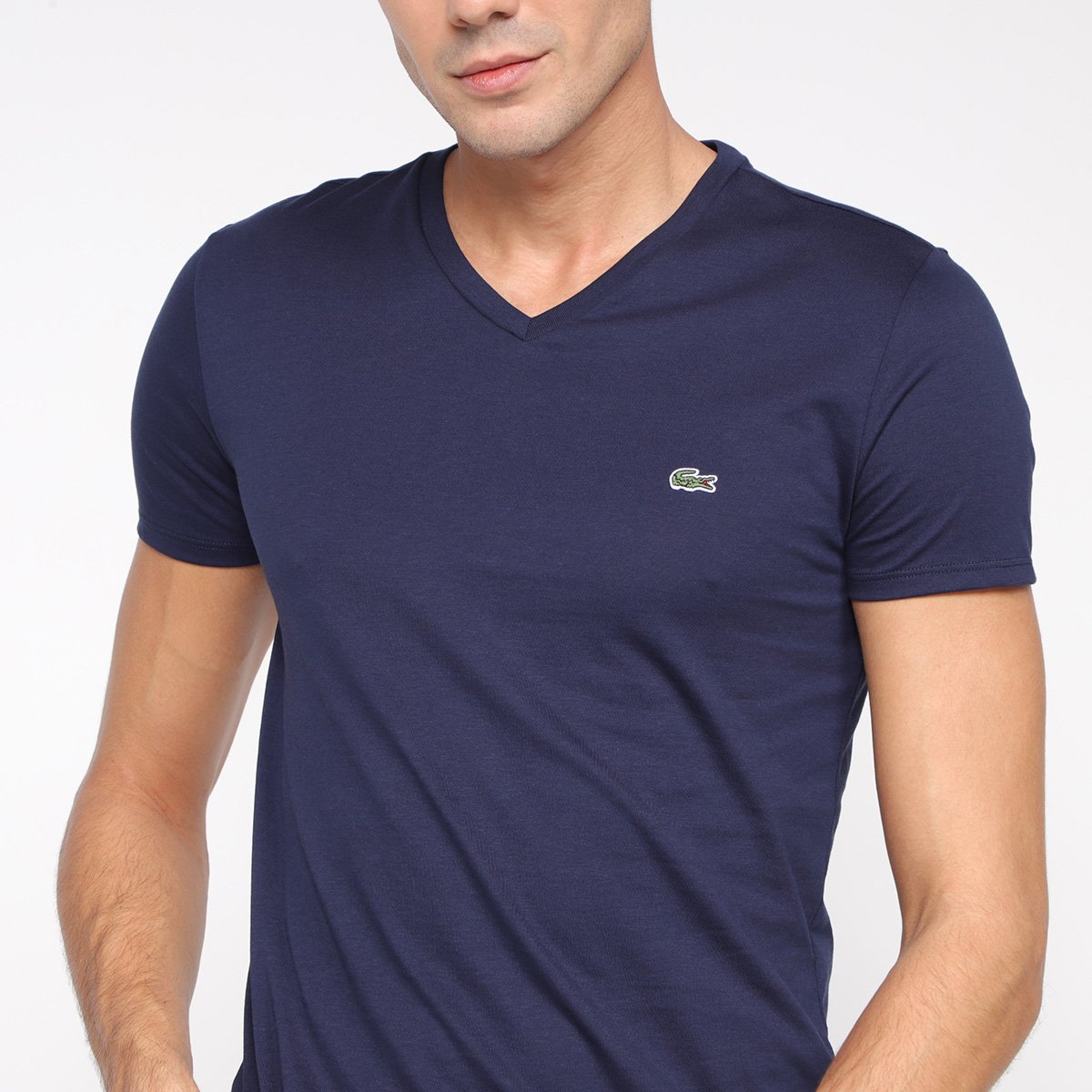 Camiseta Lacoste Logo Masculina - Tam: XEEGG - 2