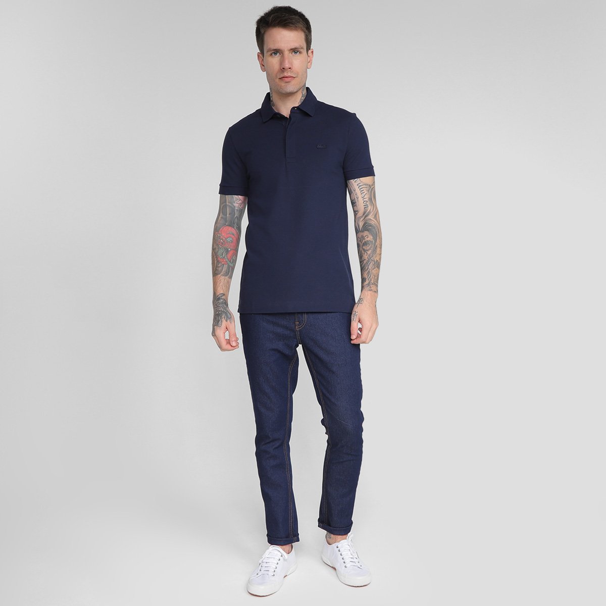 Camisa Polo Lacoste Casual Masculina - Tam: P - 3