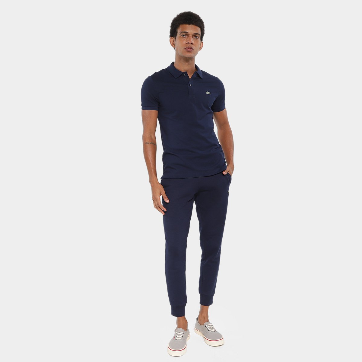 Camisa Polo Lacoste Casual Masculina - Tam: M - 3