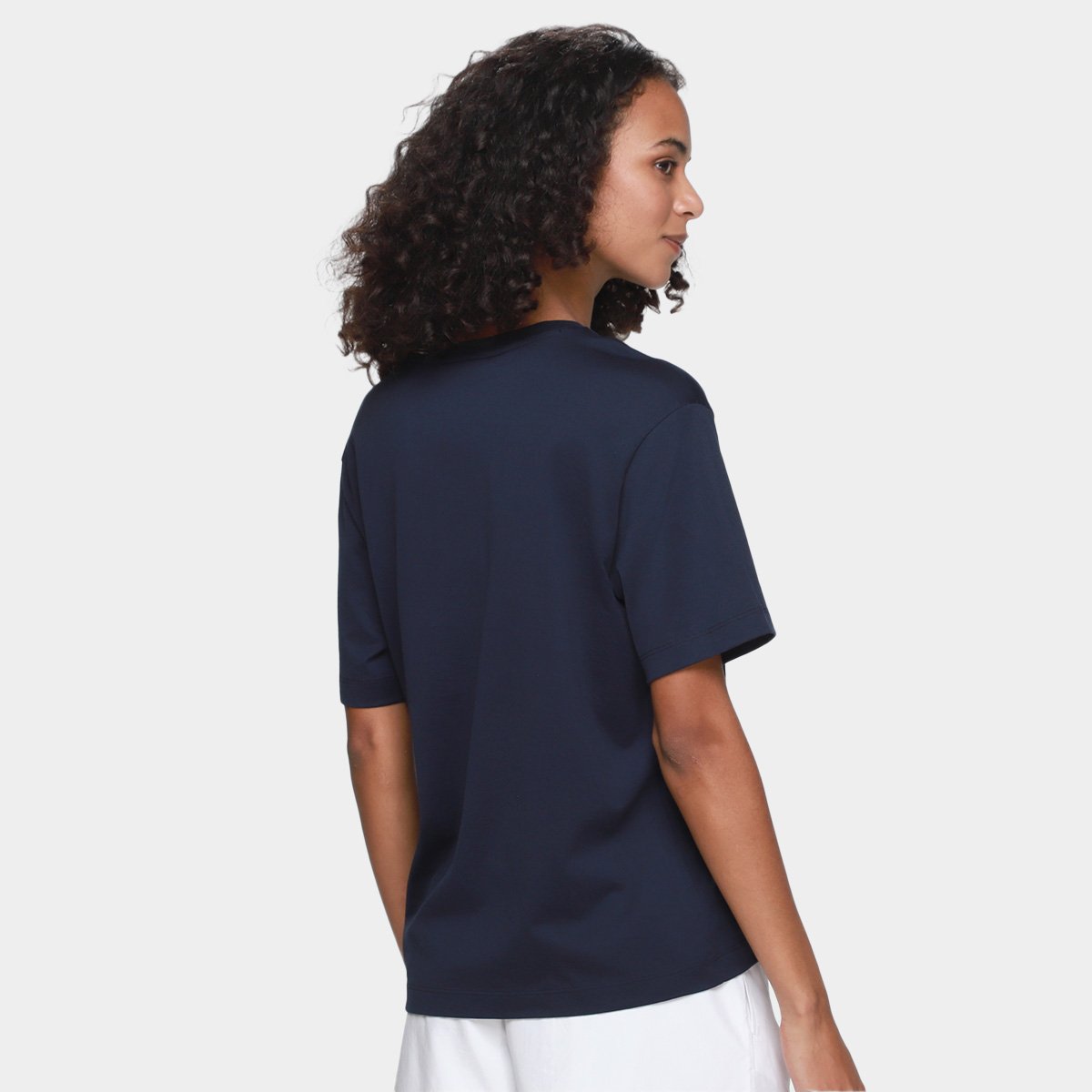 Camiseta Lacoste Casual Feminina - Tam: EGG - 1