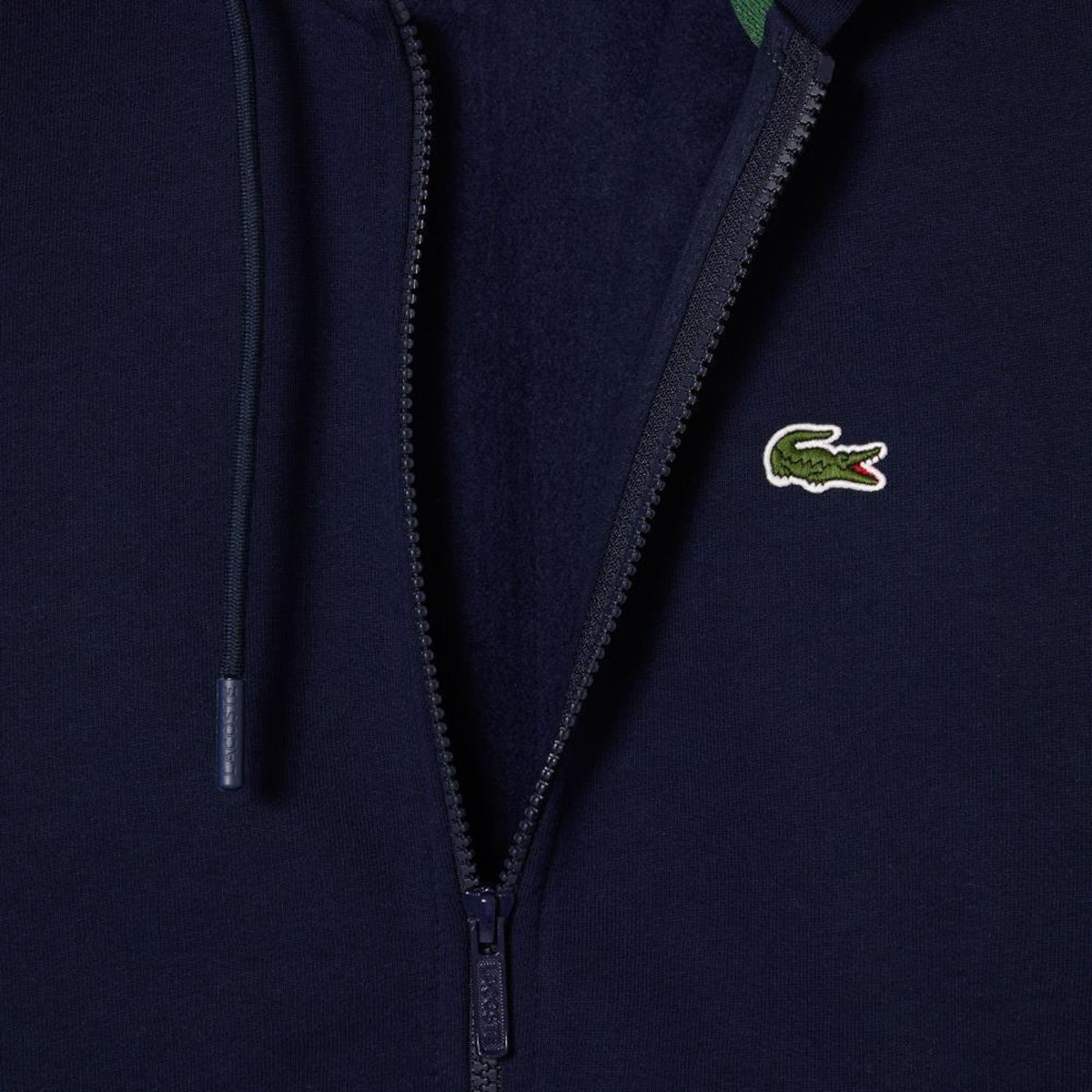 Jaqueta Moletom Lacoste Casual Com Capuz Masculina - Tam: P - 3
