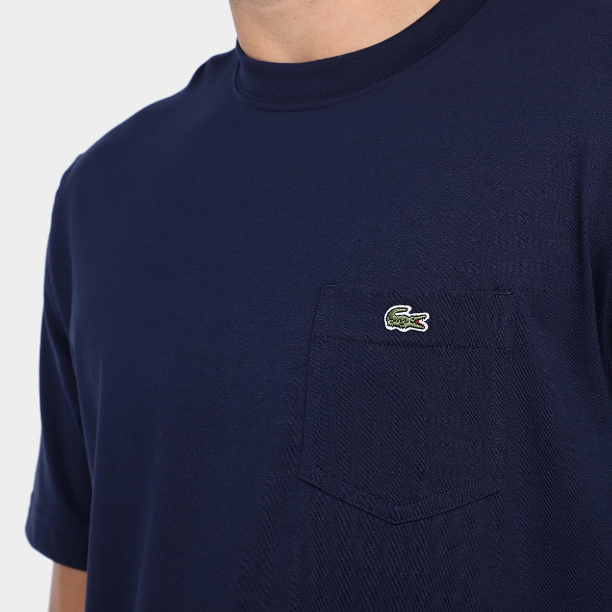 Camiseta Lacoste Clássica Masculina - Tam: GG - 2