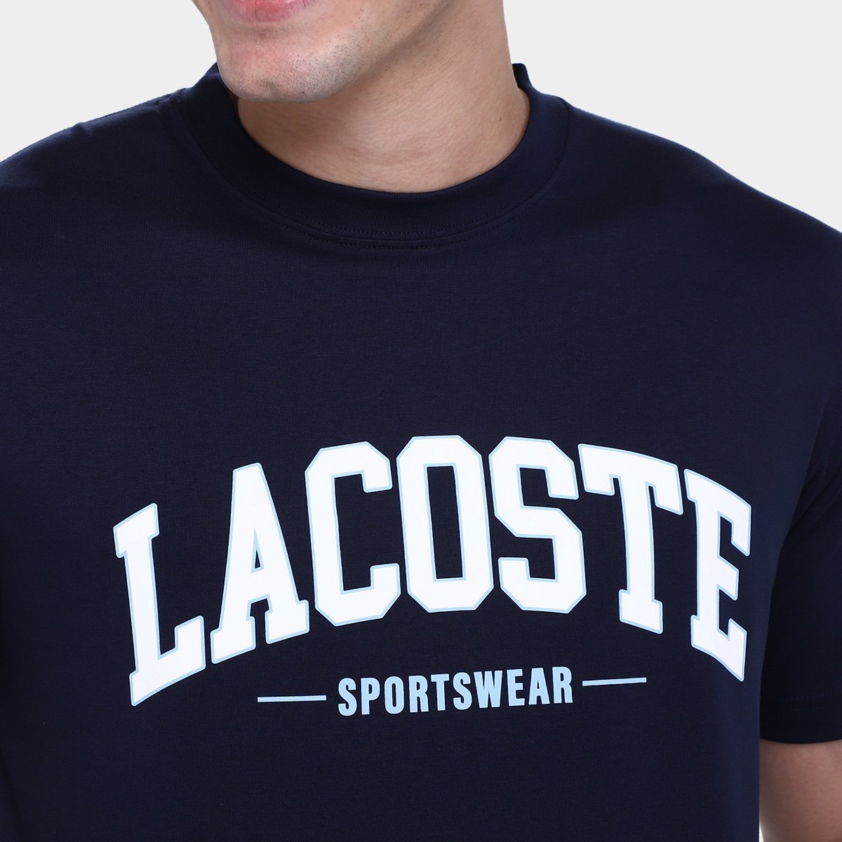 Camiseta Lacoste Masculina - Tam: P - 2