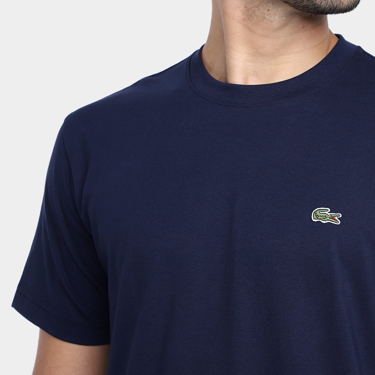 Camiseta Lacoste Clássica Masculina - Tam: M - 2