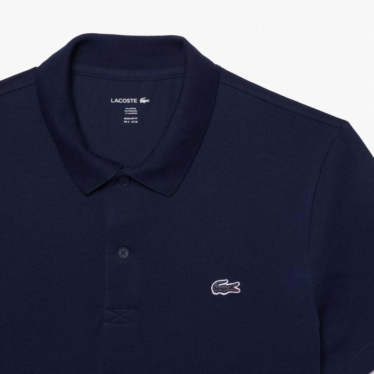 Camisa Polo Lacoste Regular Masculina - Tam: P - 3