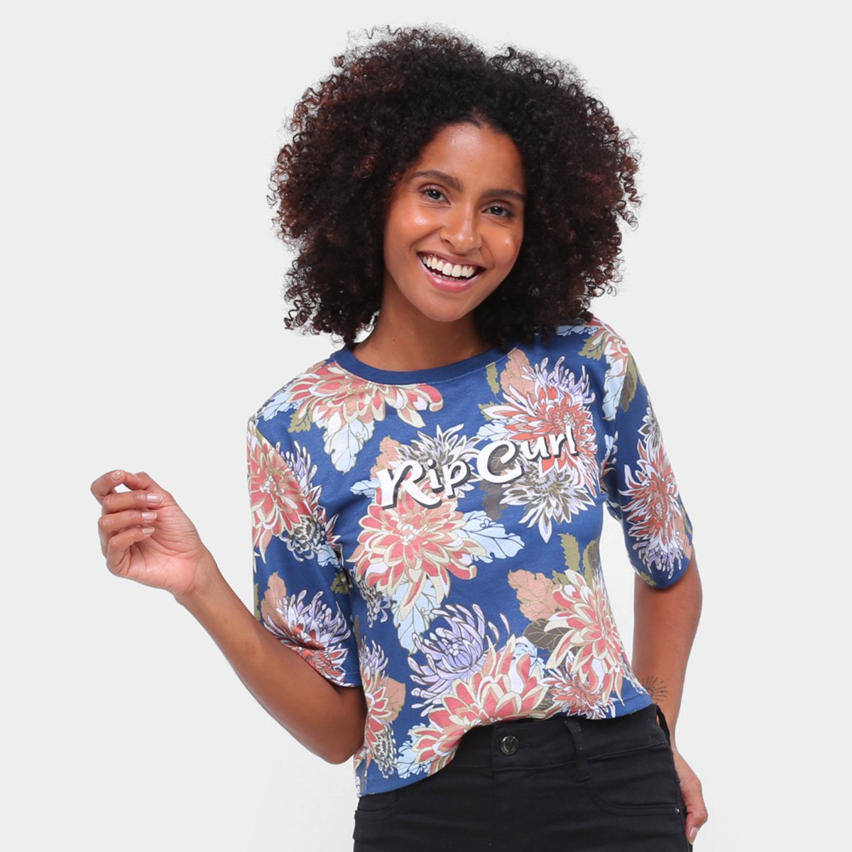 Camiseta Rip Curl Sunsetters Top Feminina