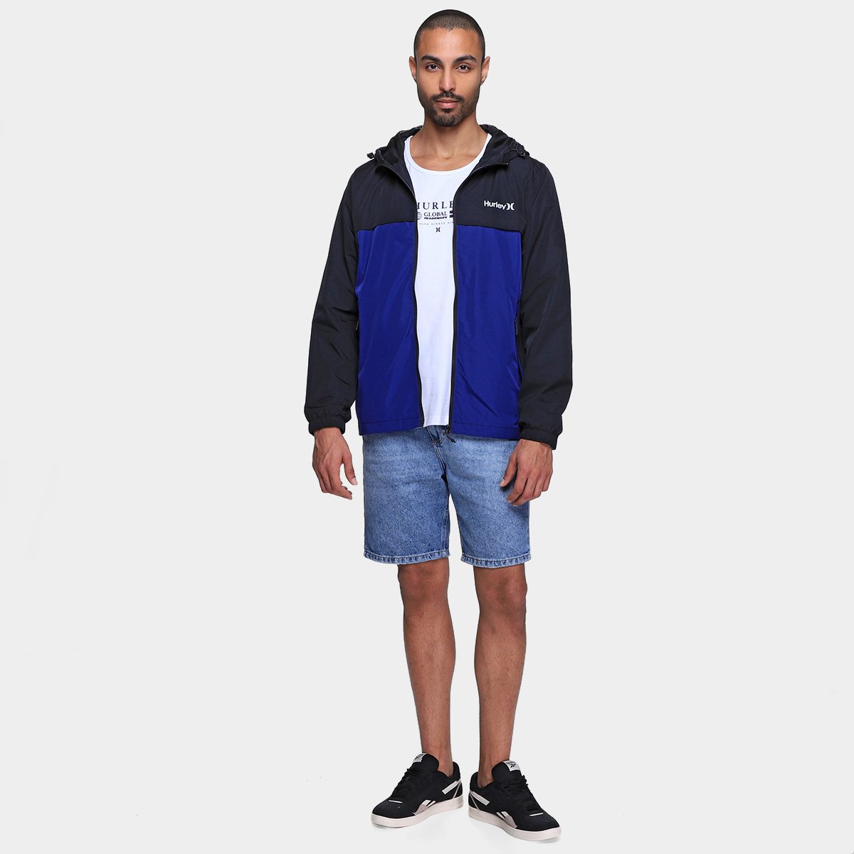 Jaqueta Corta-Vento Hurley Range Masculina - Tam: P - 3
