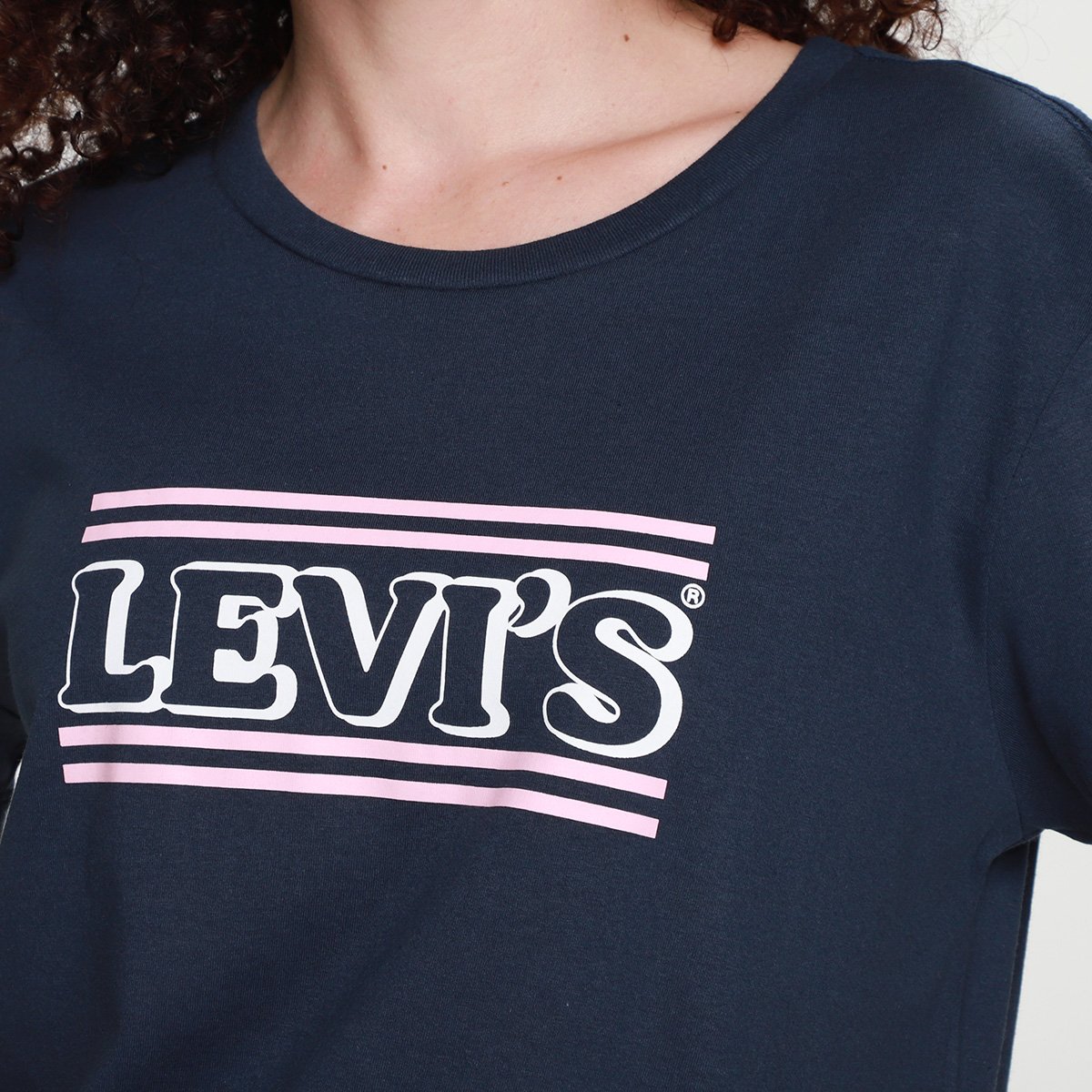 Camiseta Levis Perfect Tee Feminina - Tam: P - 2