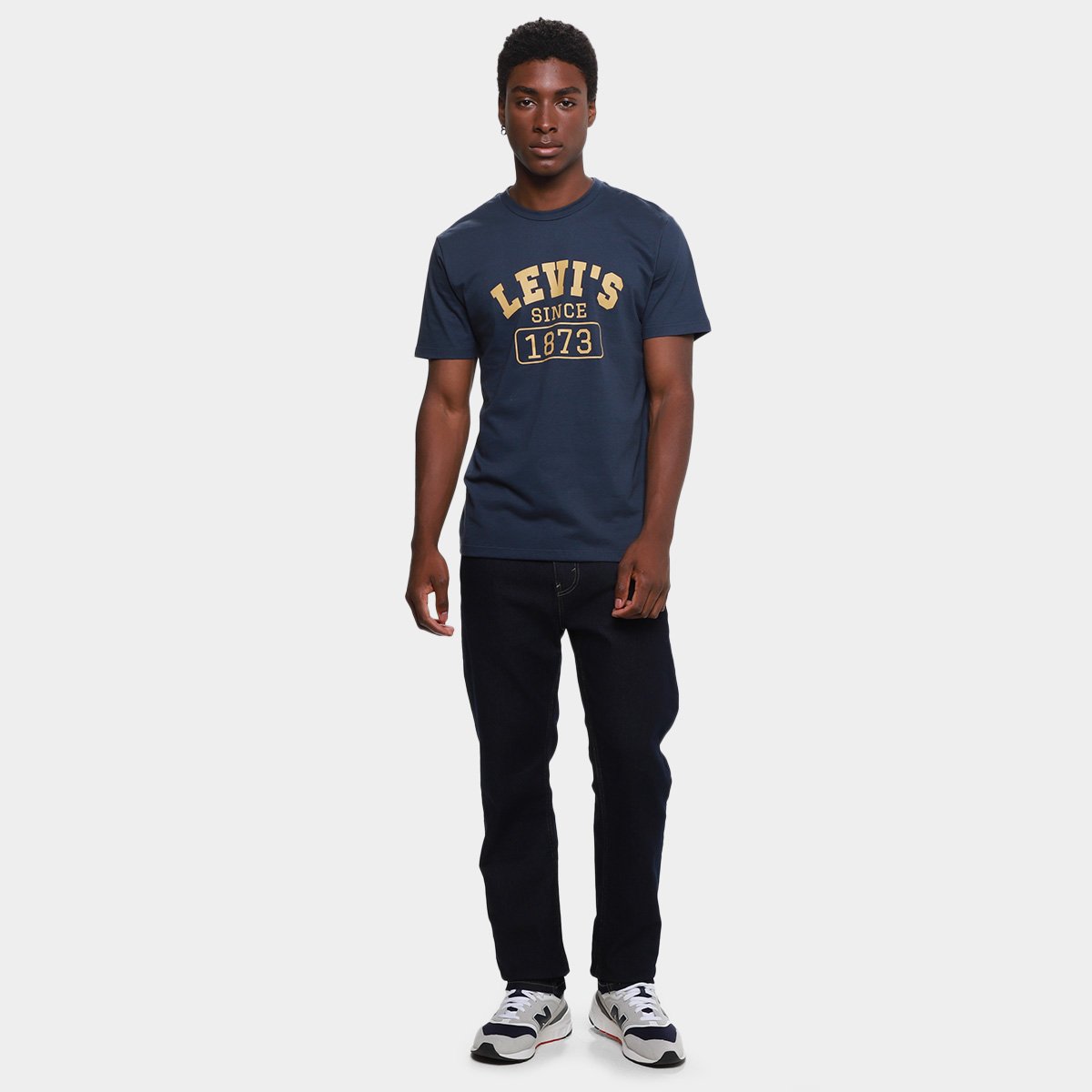 Camiseta Levi's Graphic Set-In Neck Masculina - Tam: M - 4