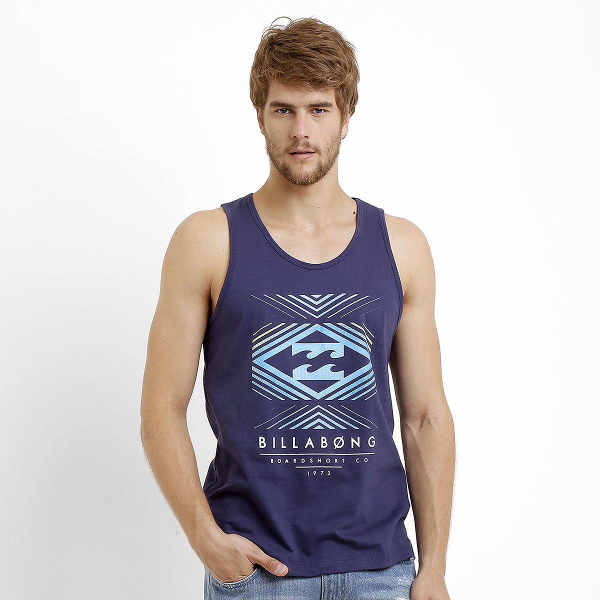 Camiseta Regata Billabong Arco