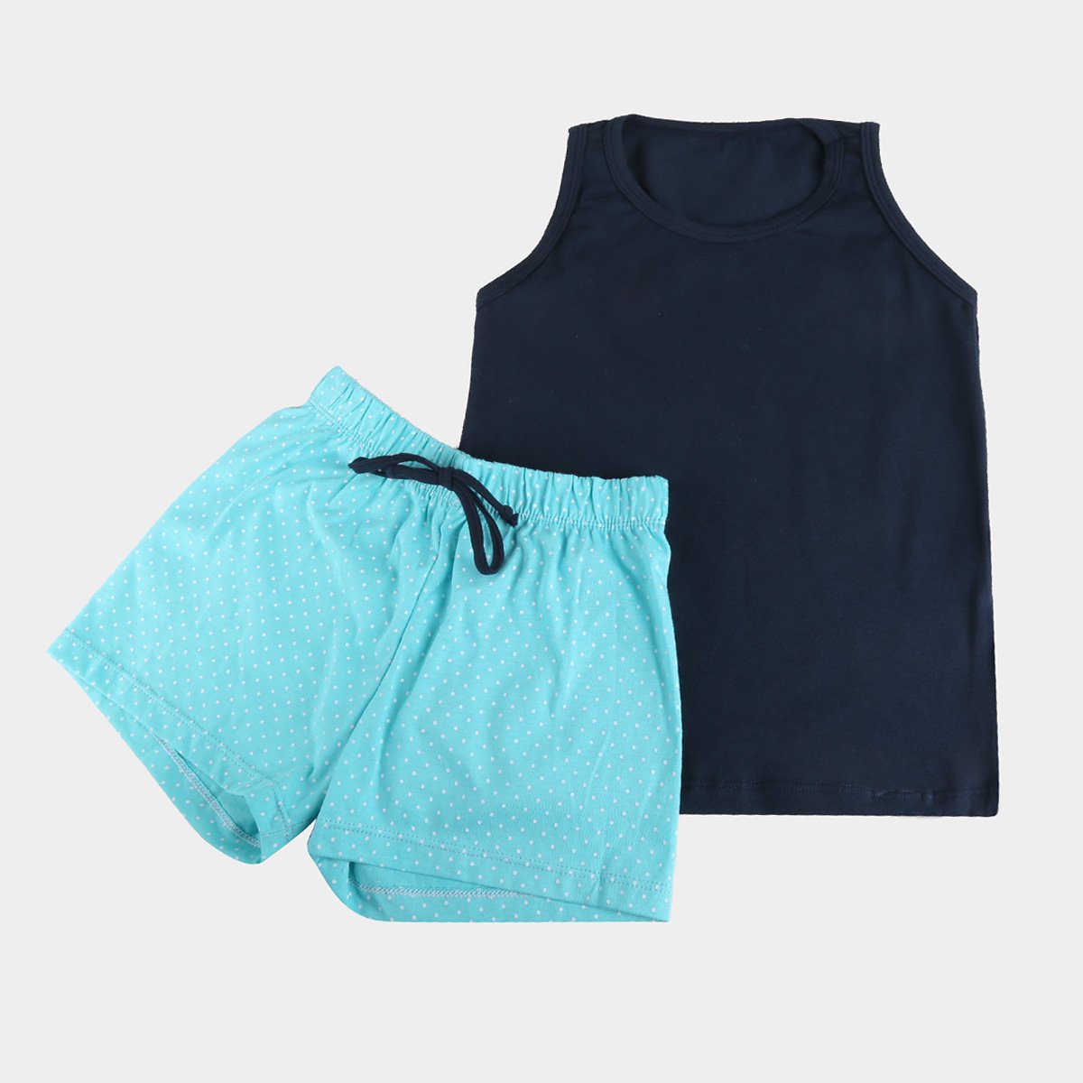 Pijama Infantil Lupo Short Doll c/ Regata Feminino
